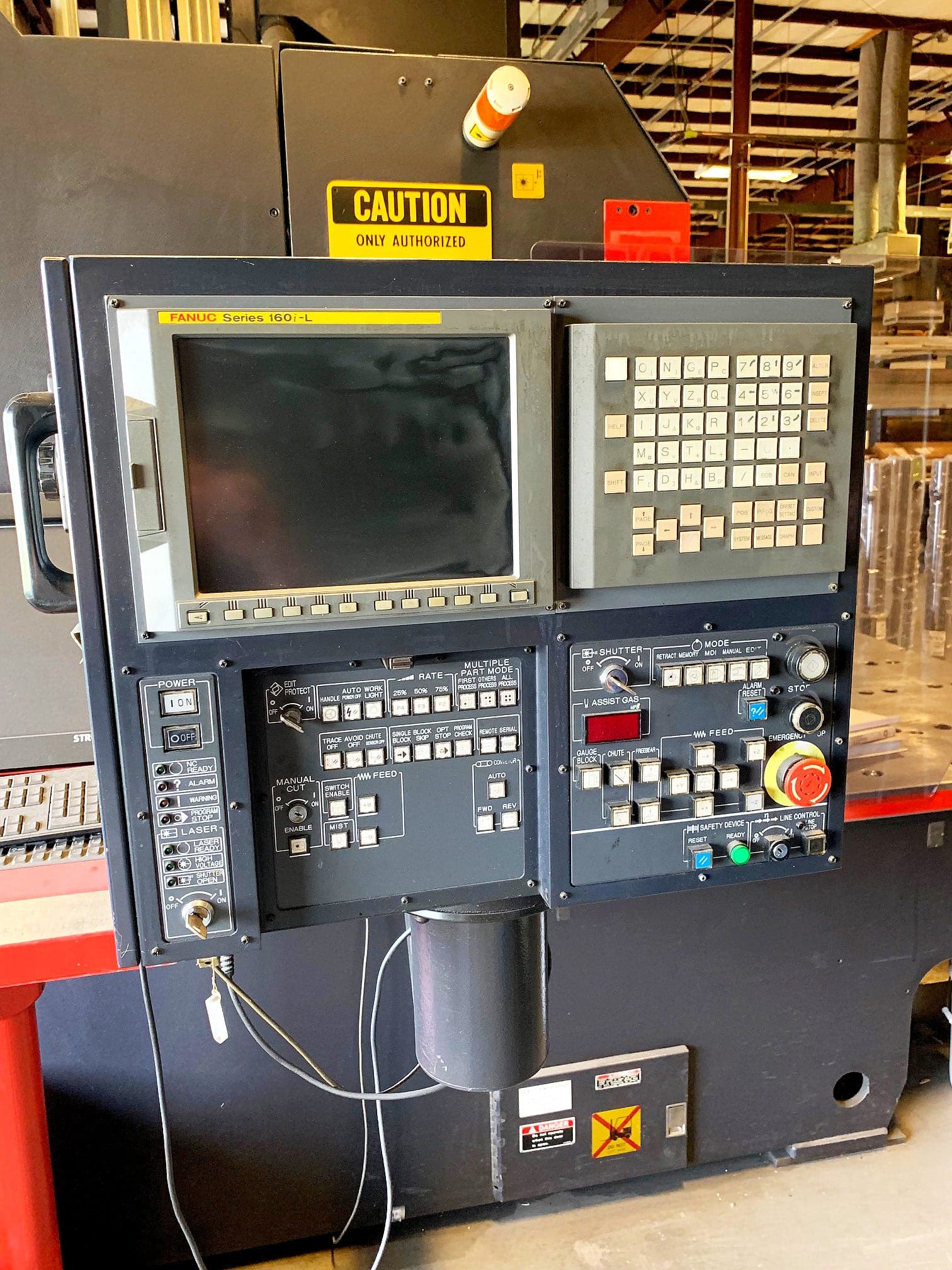 2000 Watt Amada Pulsar LC1212 CO2 Laser, 2001- Torit Dust Collector, Chiller - Image 4