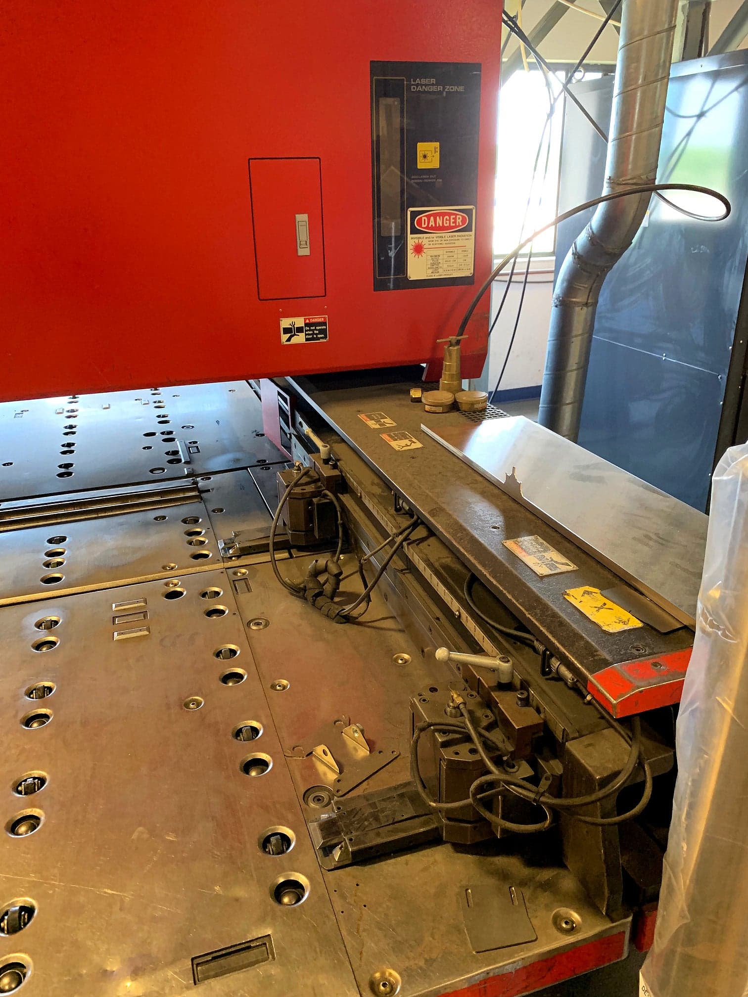 2000 Watt Amada Pulsar LC1212 CO2 Laser, 2001- Torit Dust Collector, Chiller - Image 3
