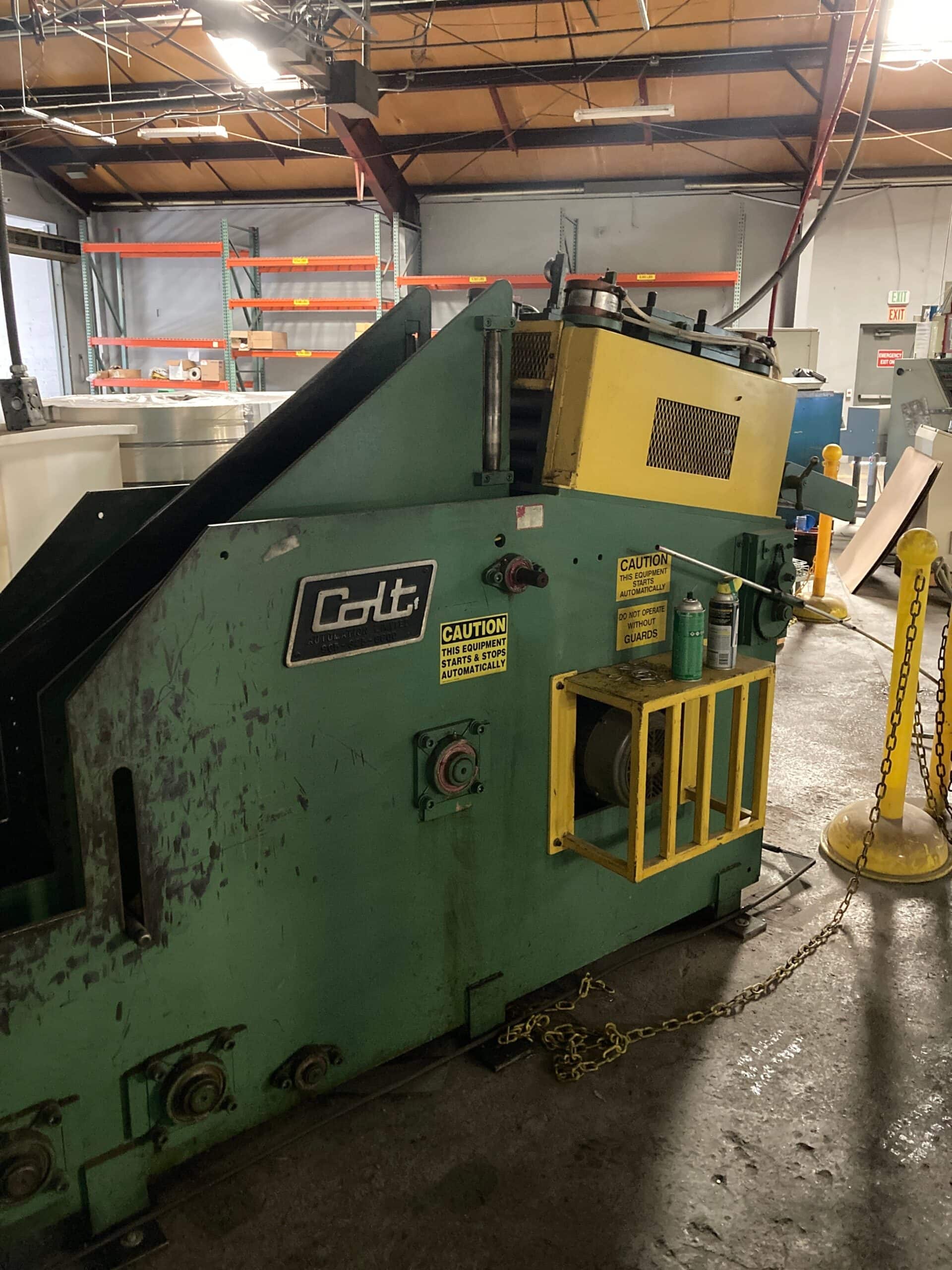 220 Ton SEYI HSD-220 Stamping Press, 1995 - Equipped With COE Servomaster Feeder 2019 and $5,000 in Additional Parts - Image 7