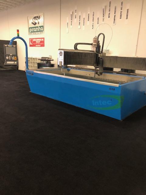 5' x 10' Techni Intec 510 5-Axis Waterjet, 2012- 5 Axis Cutting Head, ESP Electric Servo Pump - 66,000 PSI - Image 2