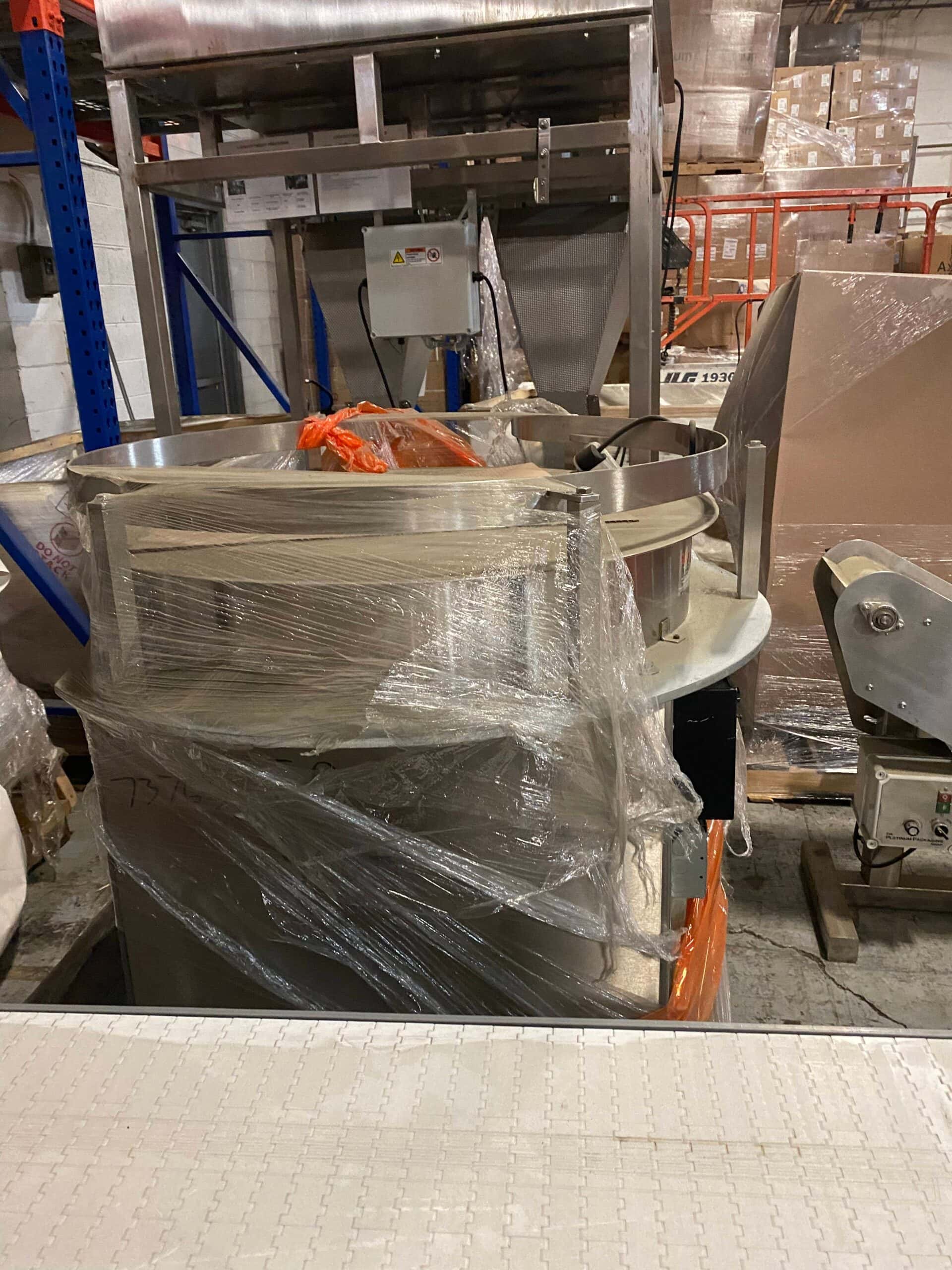 36" Platinum Packaging Group Accumulation Table - Image 2
