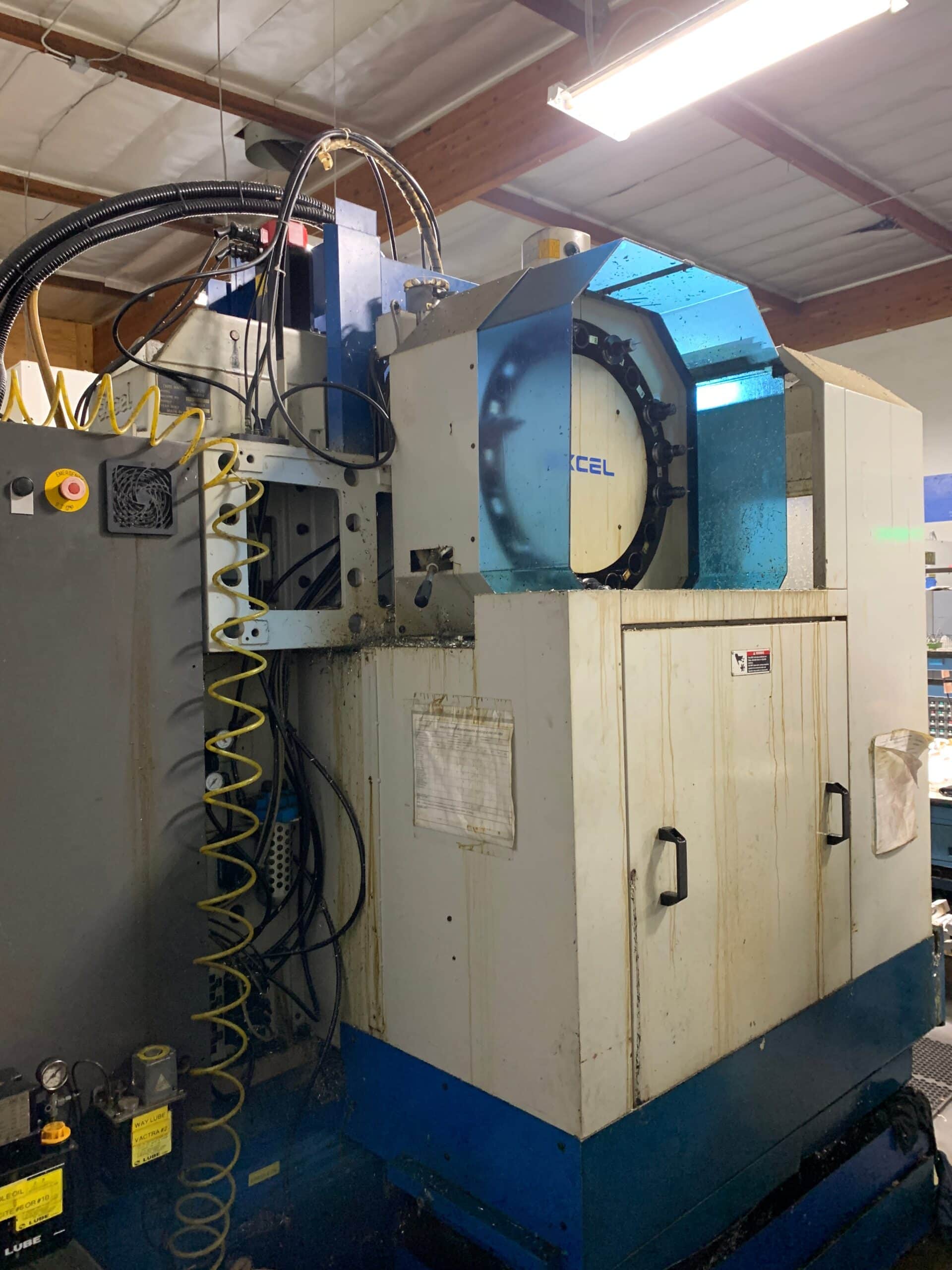 Excel PMC-5T18 VMC, 1999 - Rigid Tap, Fanuc 21M, 18 SMTC, 2 Available - Image 4