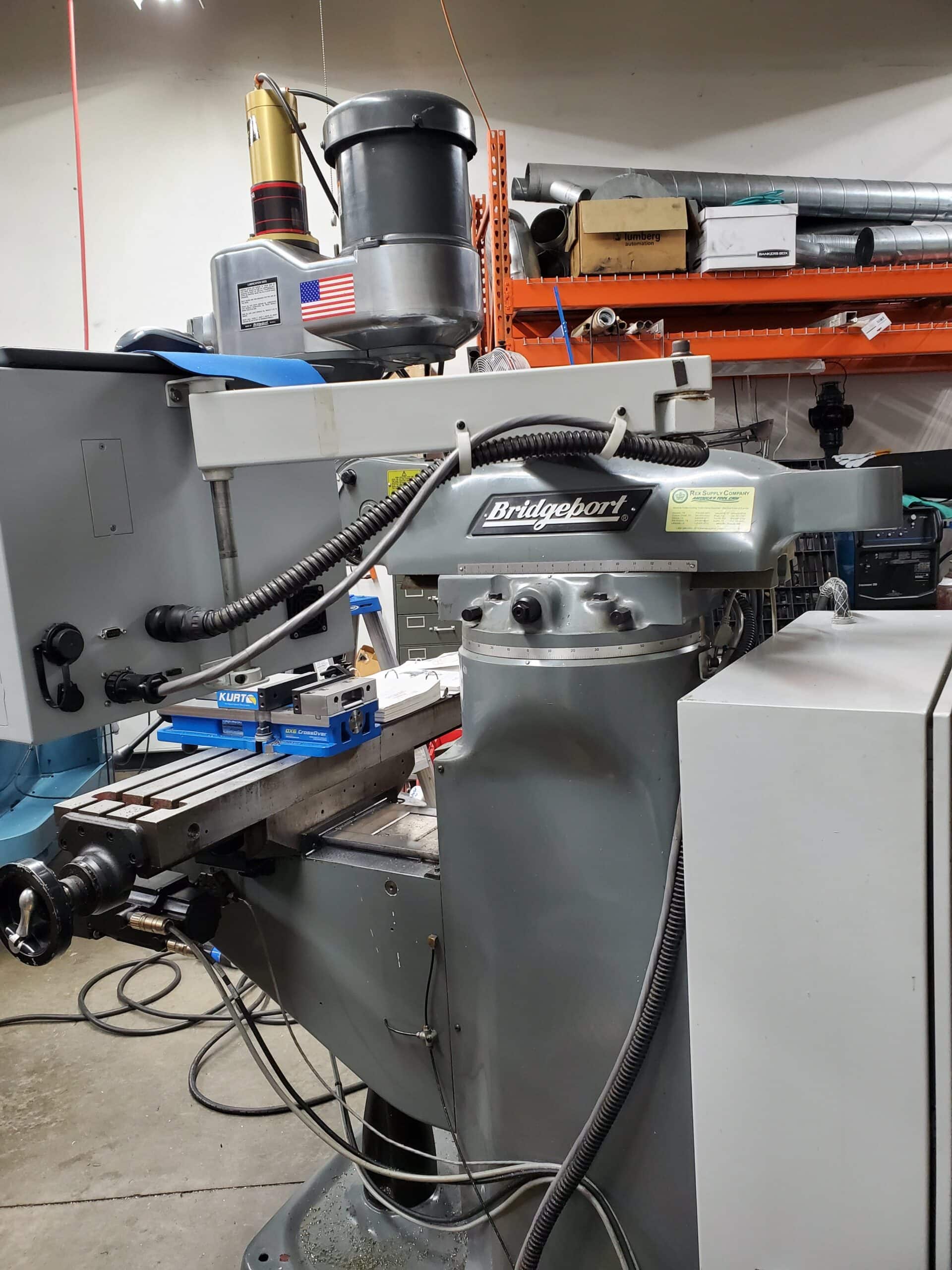 Bridgeport Hardinge EZ Vision 3 Axis CNC Knee Mill, 2007 - Image 2