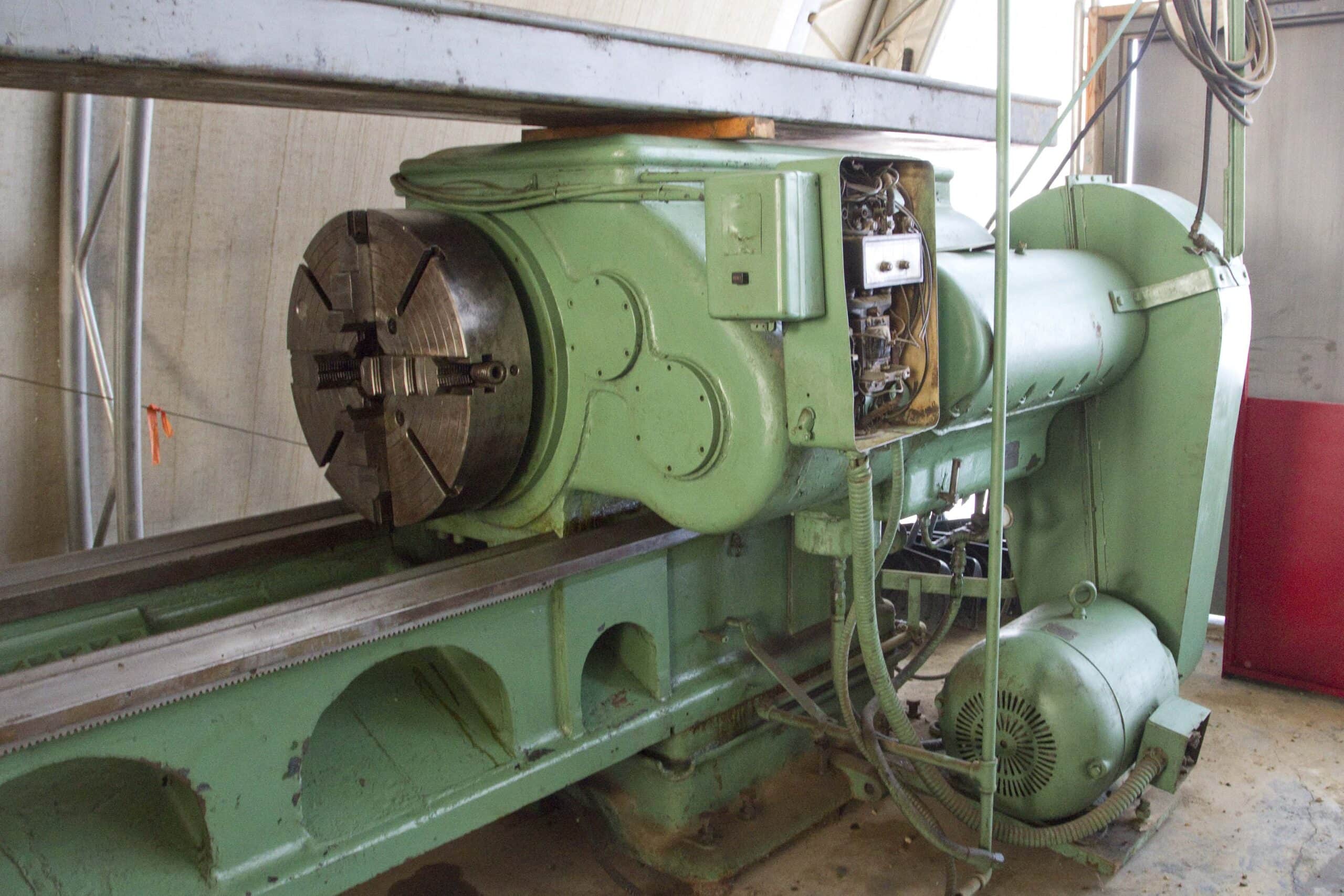 Lehmann 2516 Lathe, 1943 - Tailstock, Threading - Image 8