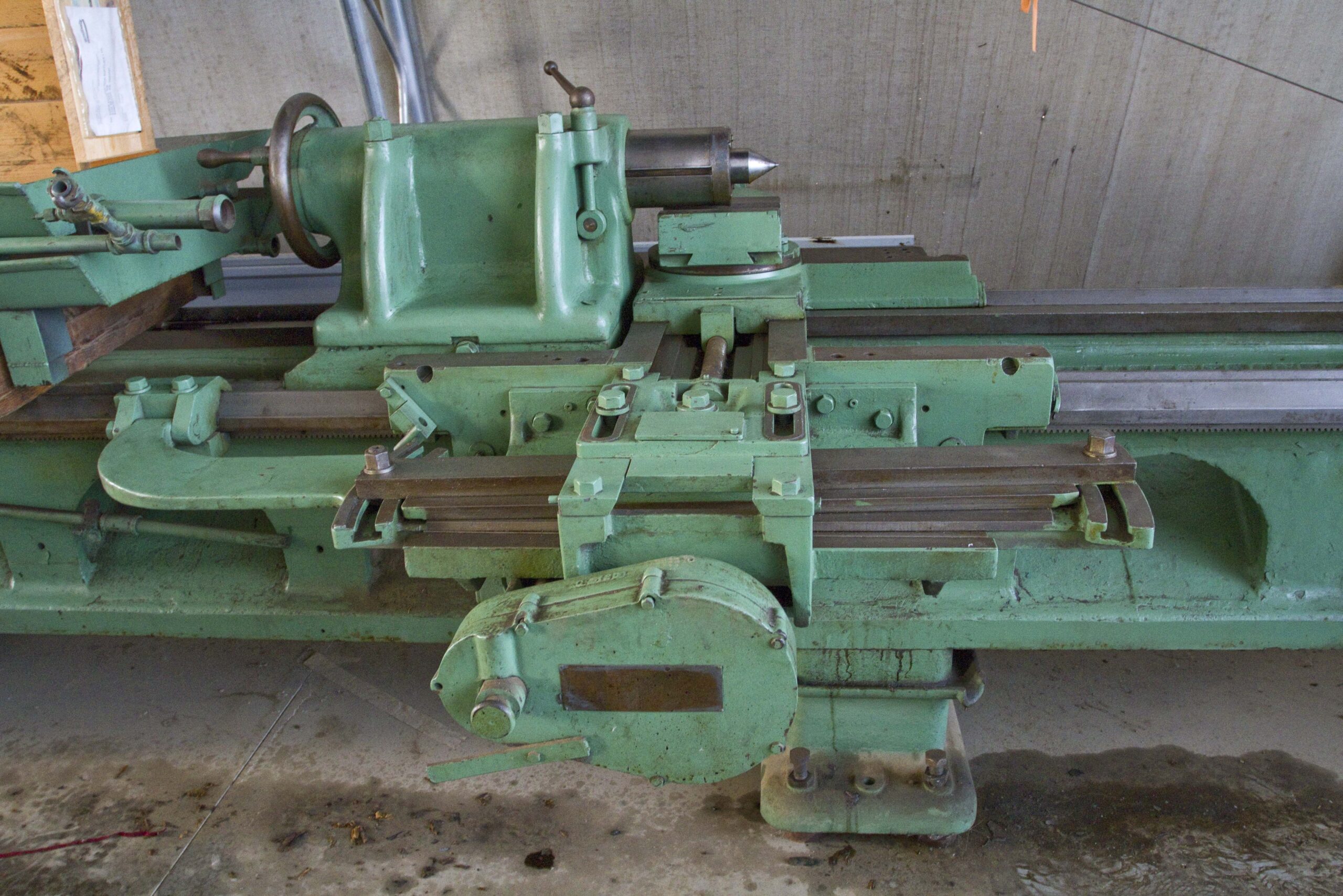 Lehmann 2516 Lathe, 1943 - Tailstock, Threading - Image 3