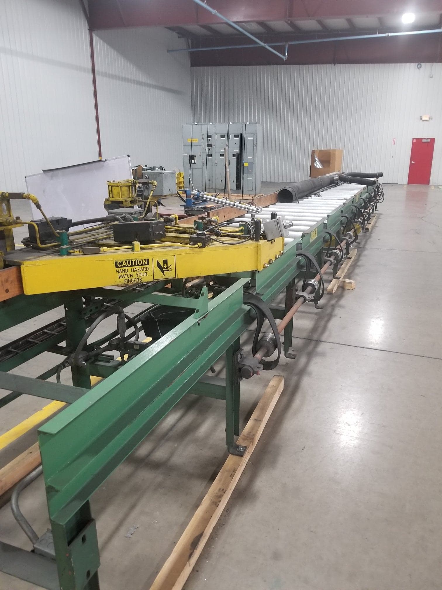 1995 B&O CNC industrial Extrusion Metal Automatic Saw with Bar feed and Chips system