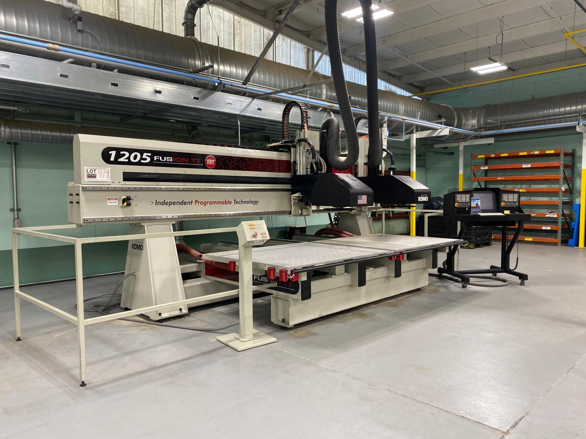 Komo 1205 Fusion IPT CNC Router, 2016 - Low Hours