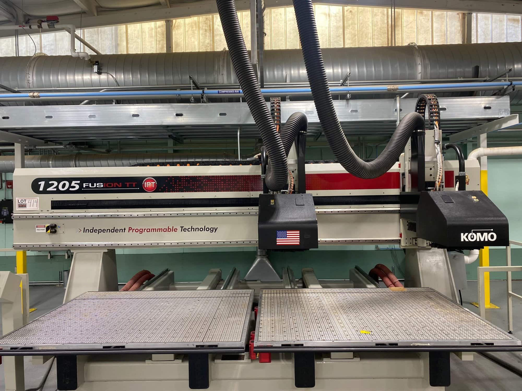 Komo 1205 Fusion IPT CNC Router, 2016 - Low Hours - Image 5