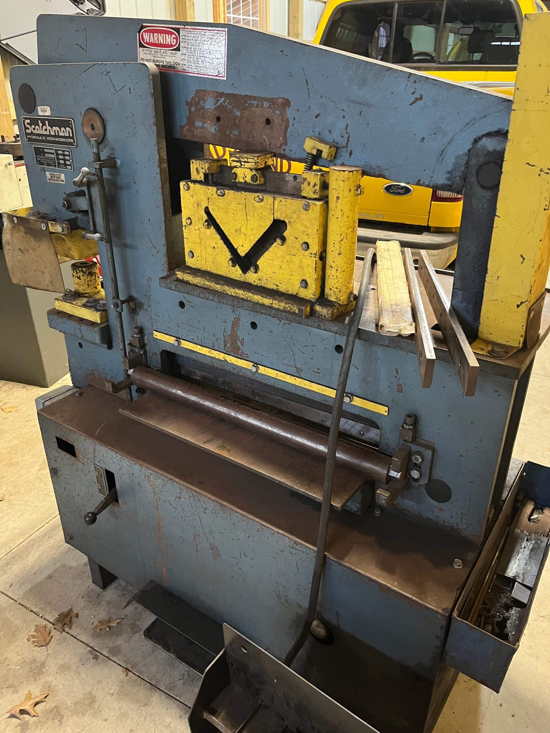 50 Ton Scotchman 5075 Ironworker, 1981 - Tooling Included - Image 3