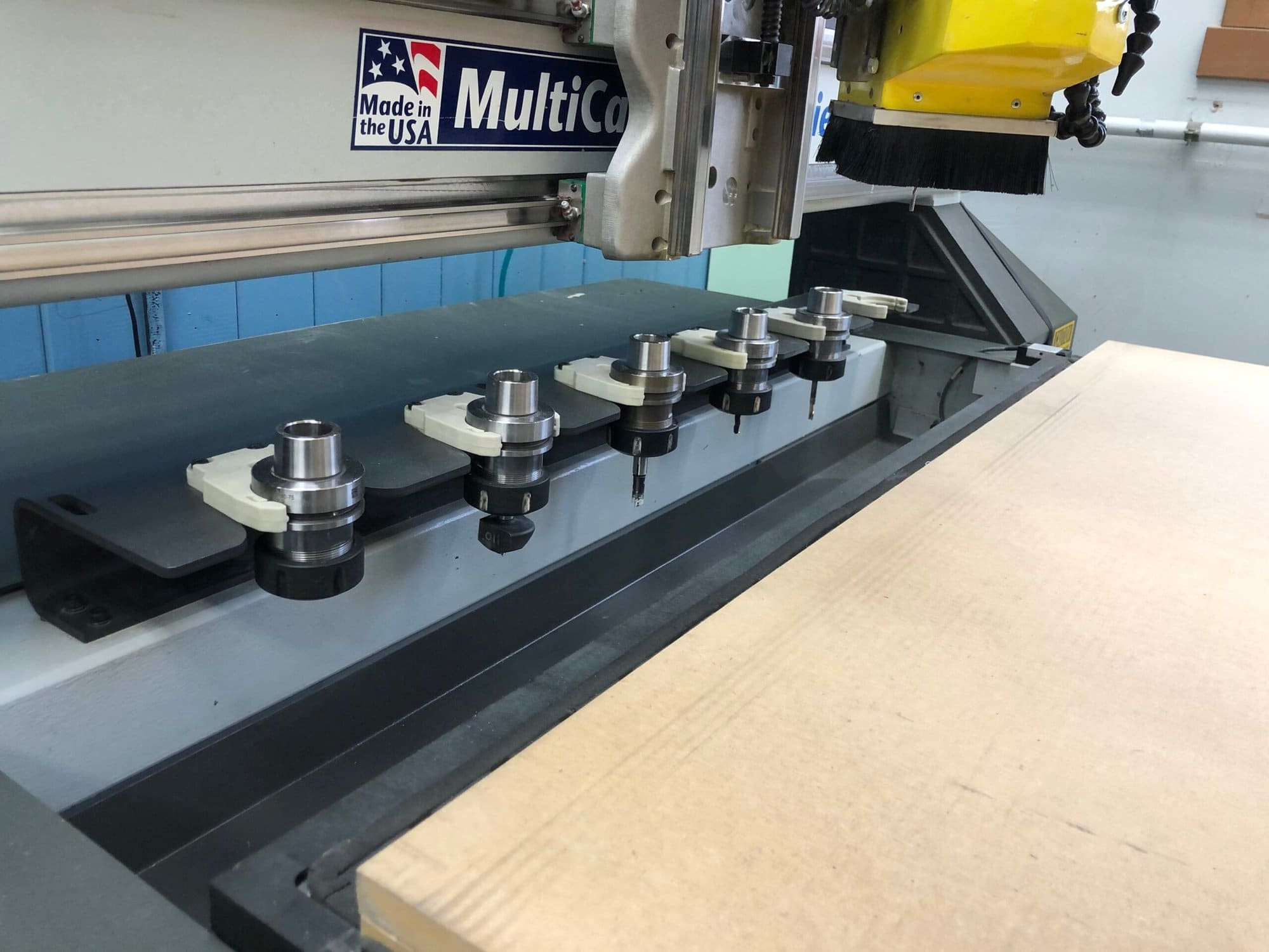 MultiCam 3000R M2621 CNC Router, 2015 - 4'x8' Table, 24,000 RPM - Image 8