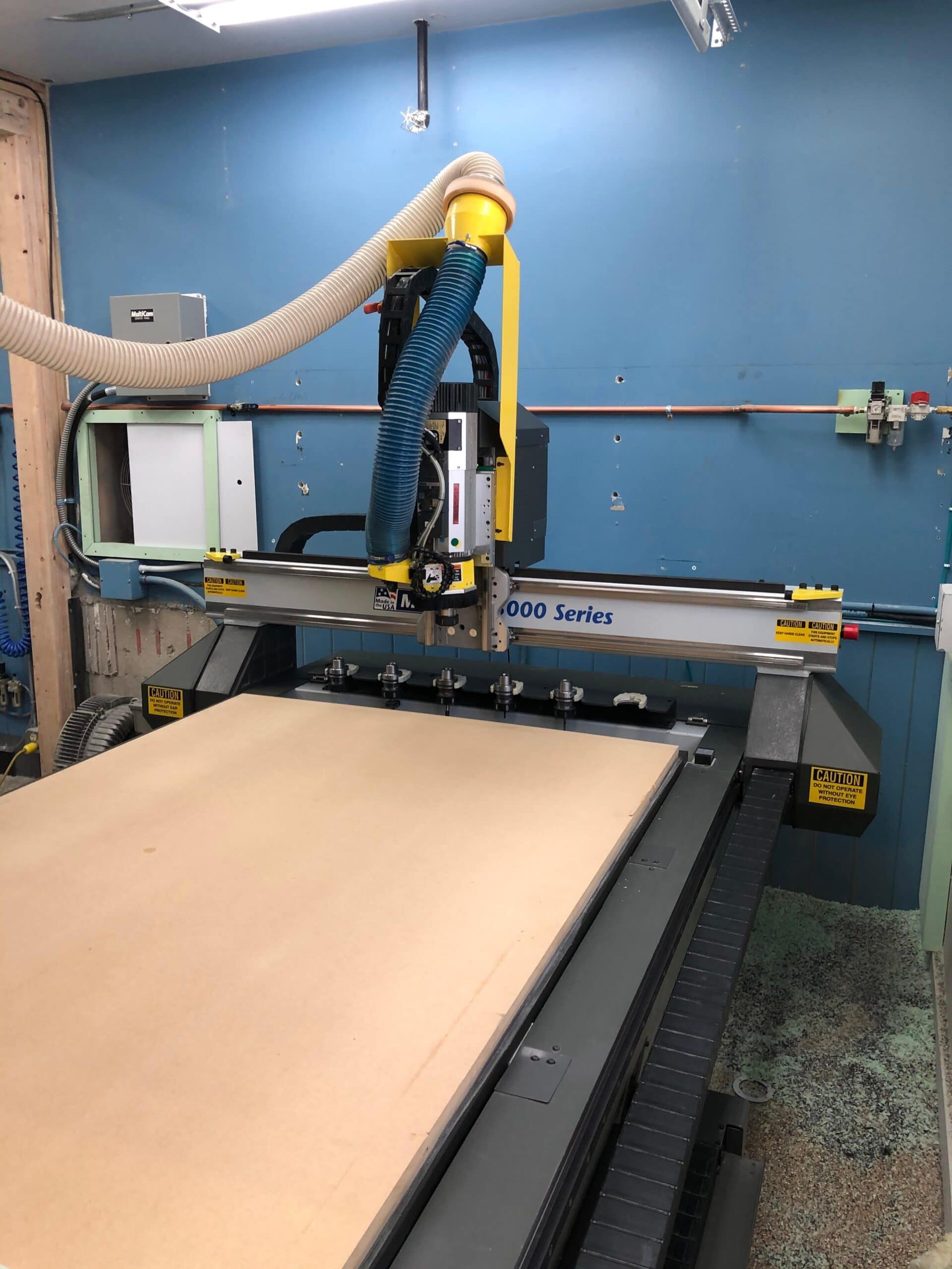 MultiCam 3000R M2621 CNC Router, 2015 - 4'x8' Table, 24,000 RPM - Image 11