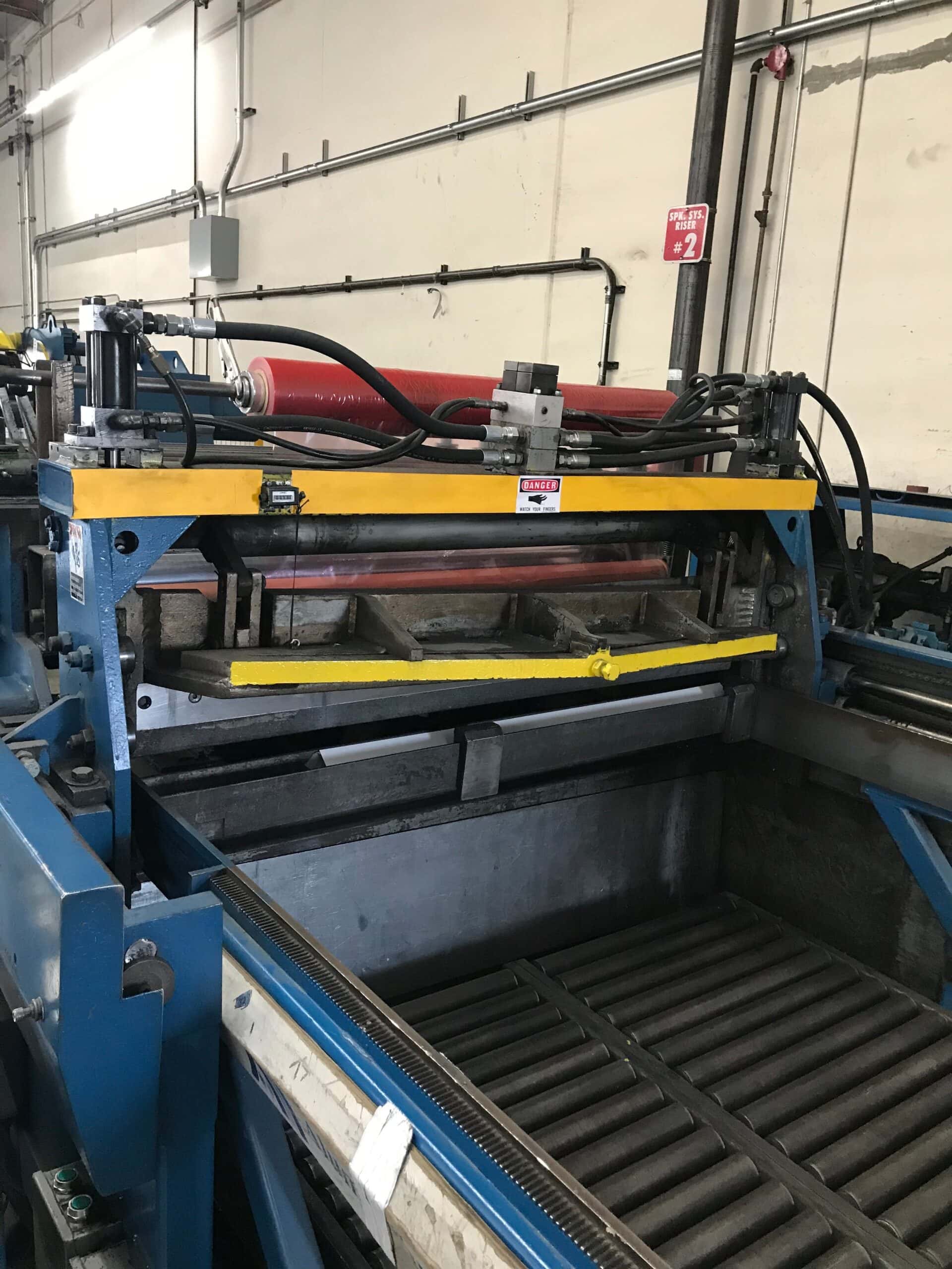 60" Iowa Precision CTL Model 6012 Cut To Length Line- 20,000 lbs Coil Capacity - Image 2