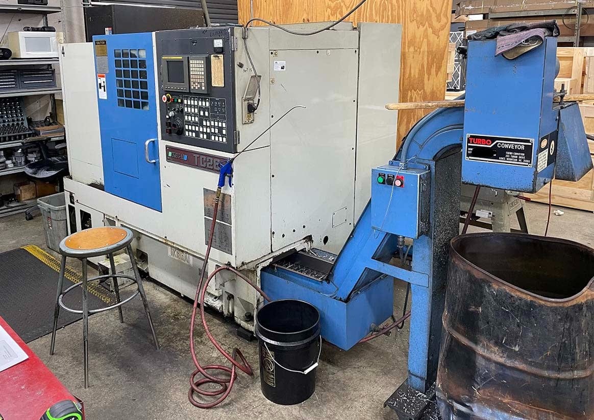 Ikegai TC 26 CNC Lathe, 1999- Through Tool Coolant, Tooling