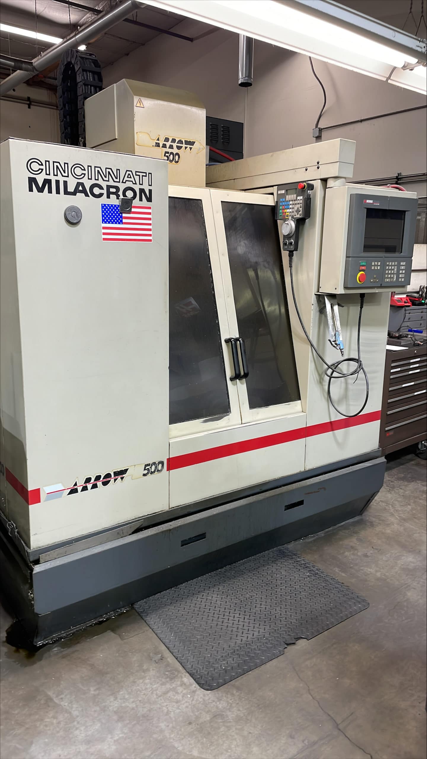 Cincinnati Milacron Arrow 500 VMC, 1995- TSC - Image 3