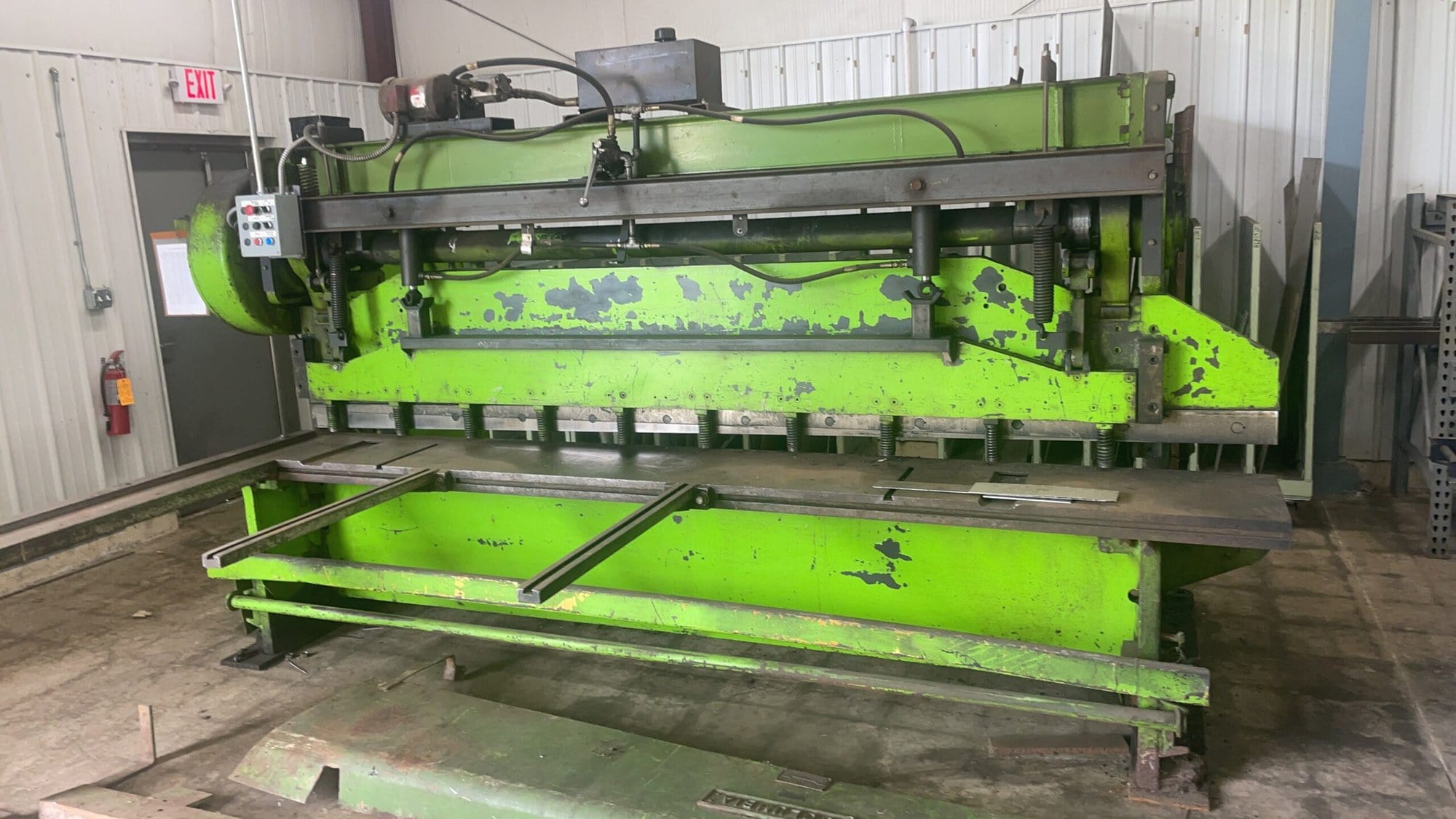 5/16" X 12' Columbia 4PSG-10 Shear - Squaring Arm Included - Image 2