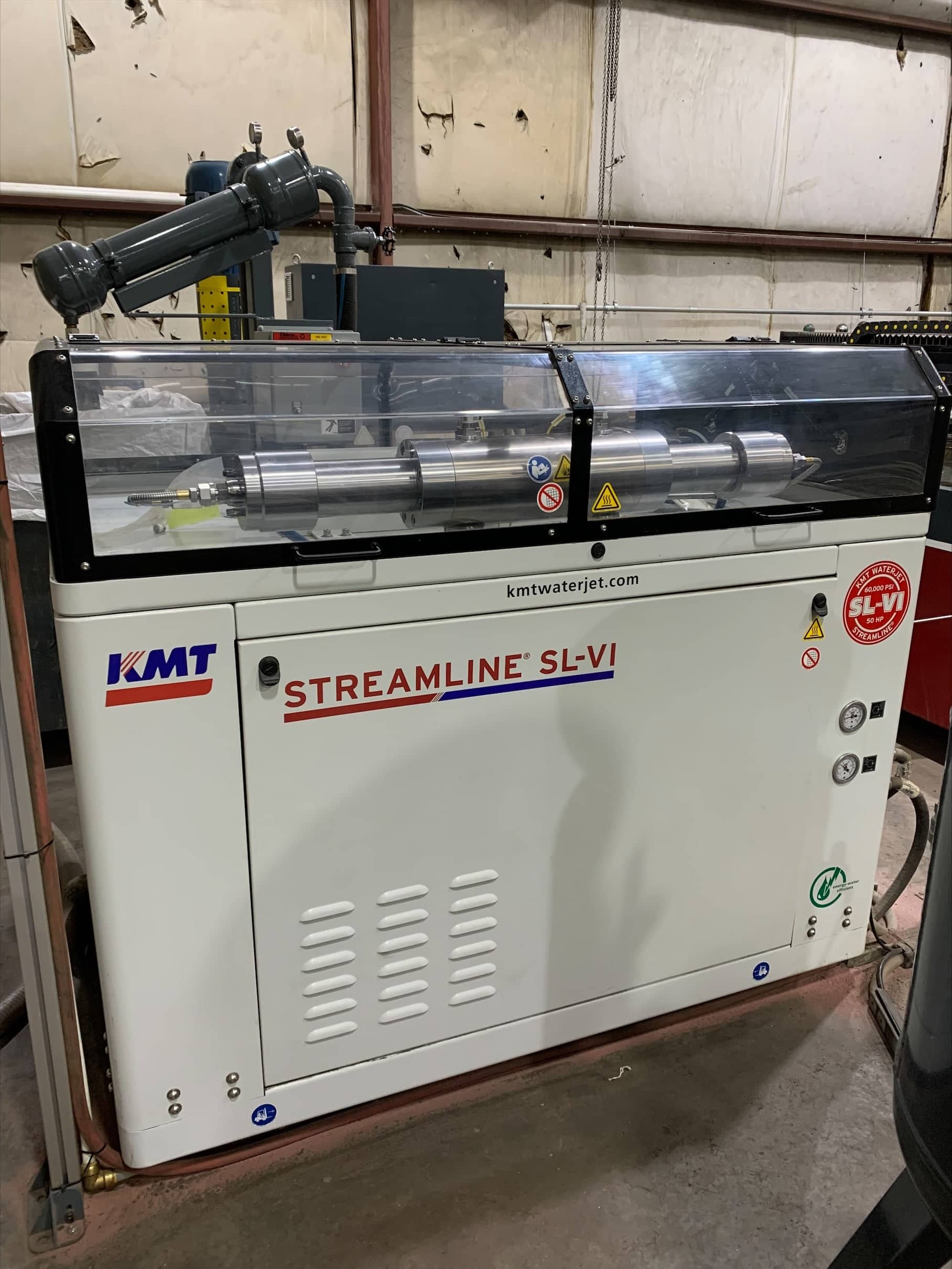 6' x 11' Waterjet Corp. CL510-S50-S, 2018 - Low Hours - Image 6