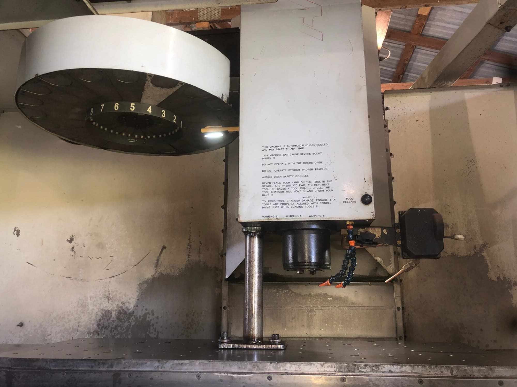 Haas VF-3 CNC VMC 1996 - Image 3