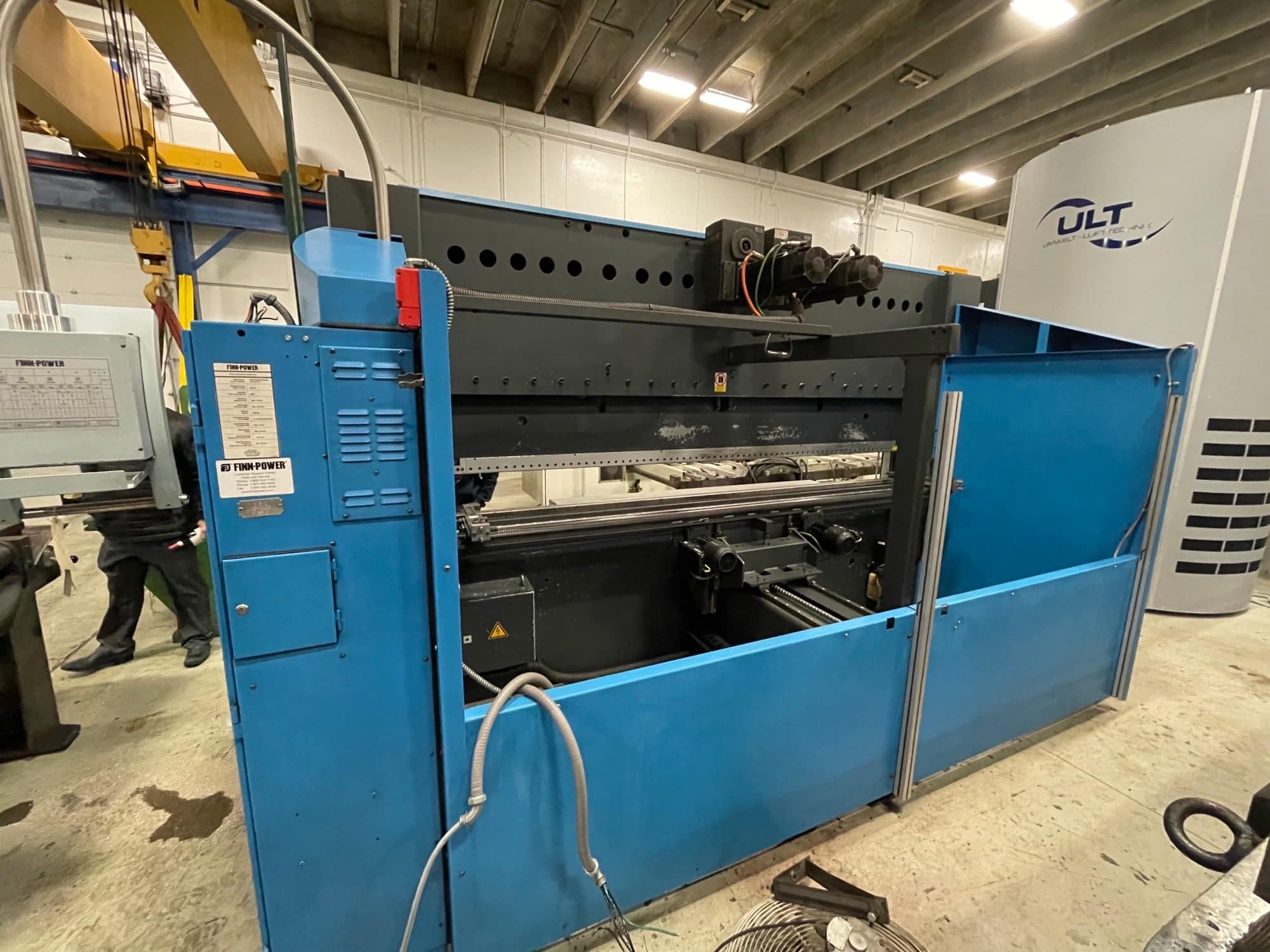 100 Ton x 10' Finn Power 100-3100 TS 1 CNC E-Brake, 2007- 7-Axis, Wila, Flush Floor - Image 6