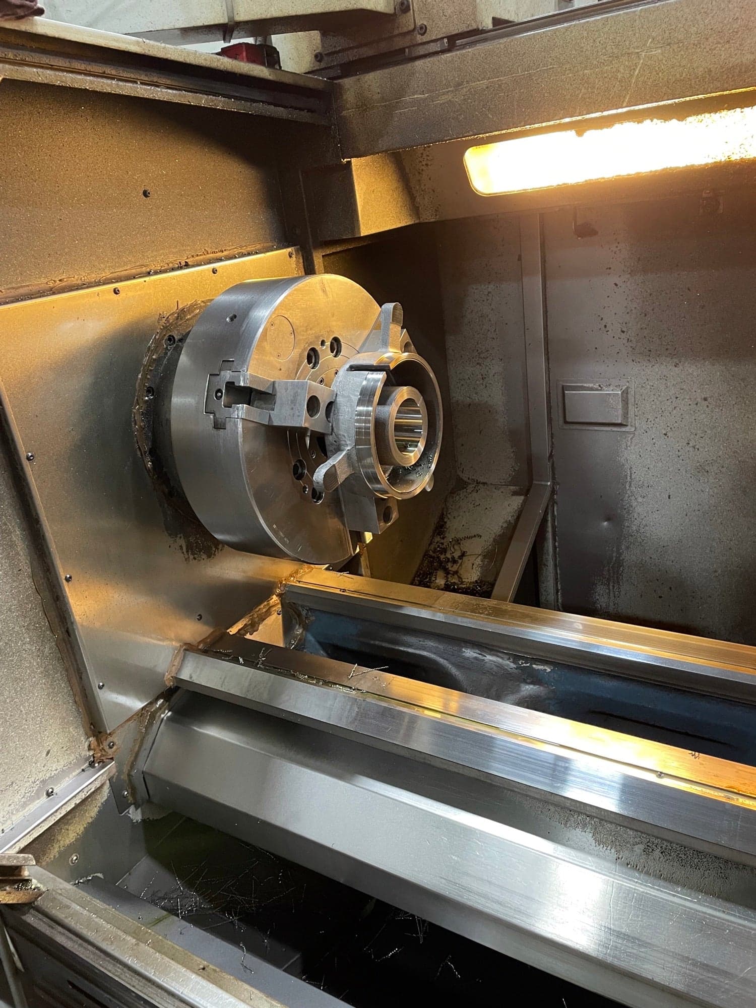 Romi M27 CNC Teach Lathe, 2006 - Fanuc 21i Control, Turret Option - Image 4