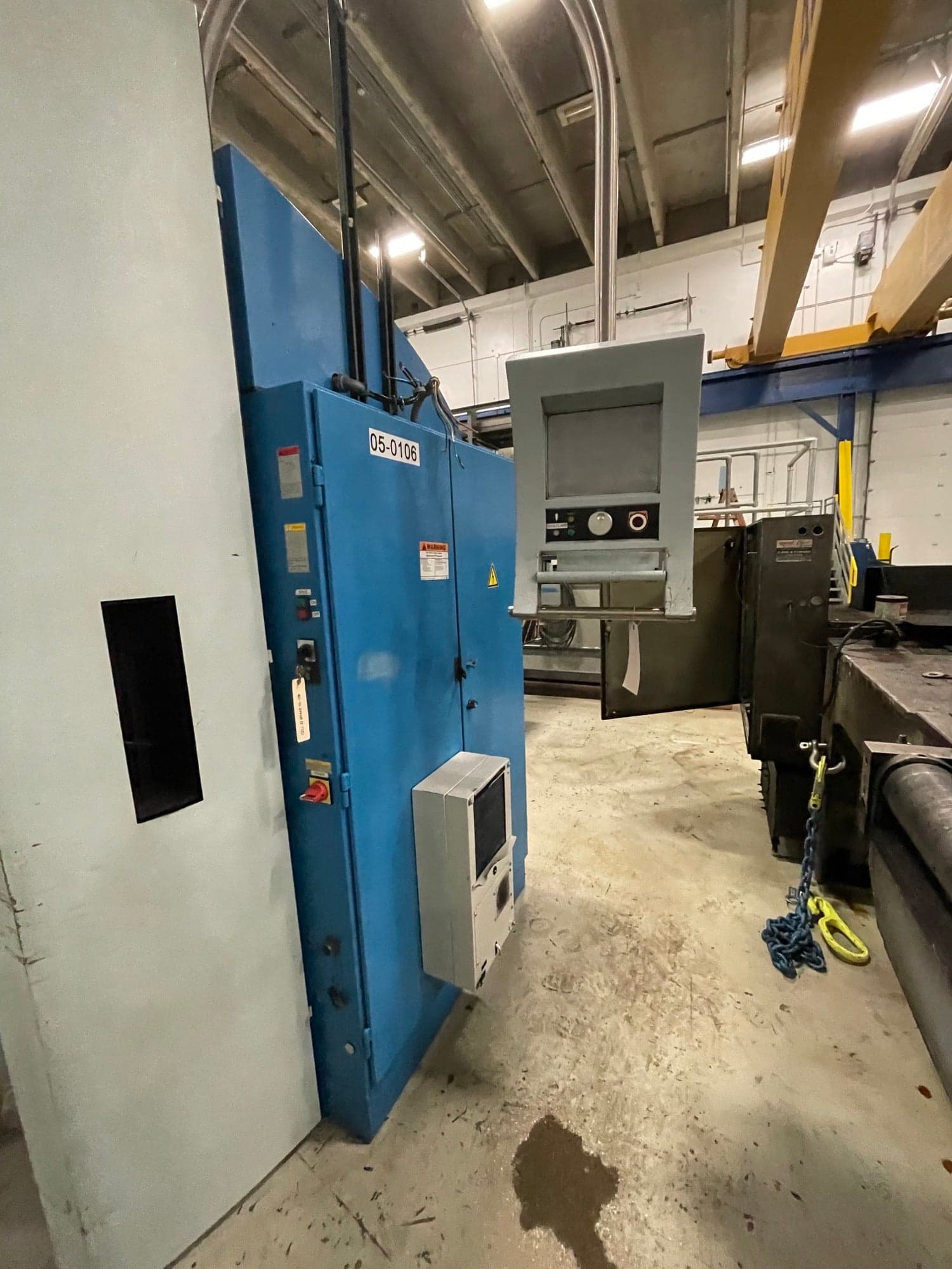 100 Ton x 10' Finn Power 100-3100 TS 1 CNC E-Brake, 2007- 7-Axis, Wila, Flush Floor - Image 3