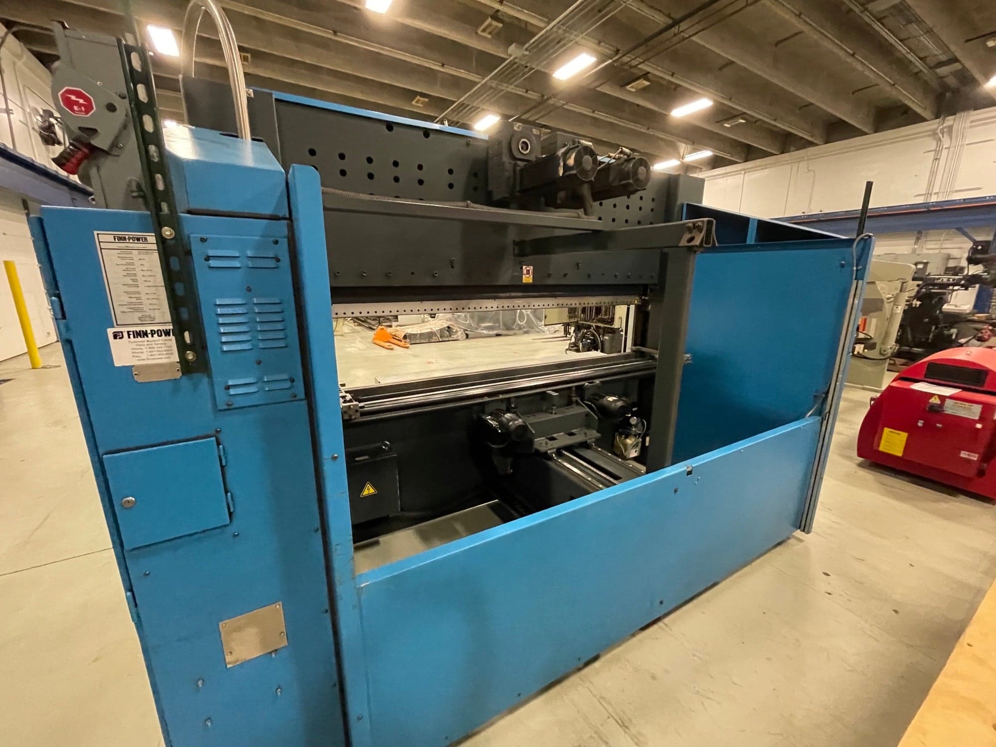 100 Ton x 10' Finn Power 100-3100 TS 1 CNC E-Brake, 2007- 7-Axis, Wila, Flush Floor - Image 5