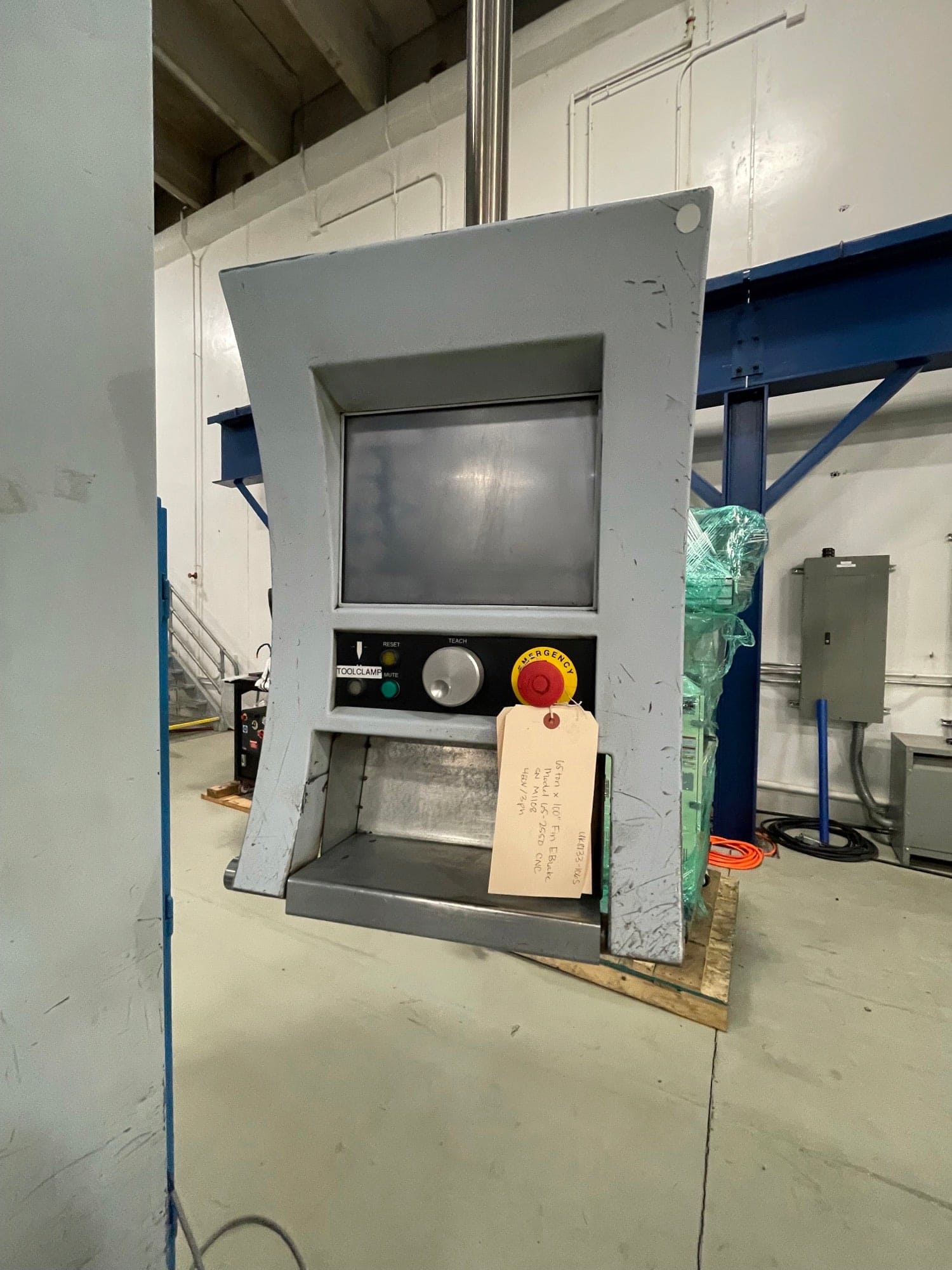 100 Ton x 10' Finn Power 100-3100 TS 1 CNC E-Brake, 2007- 7-Axis, Wila, Flush Floor - Image 4