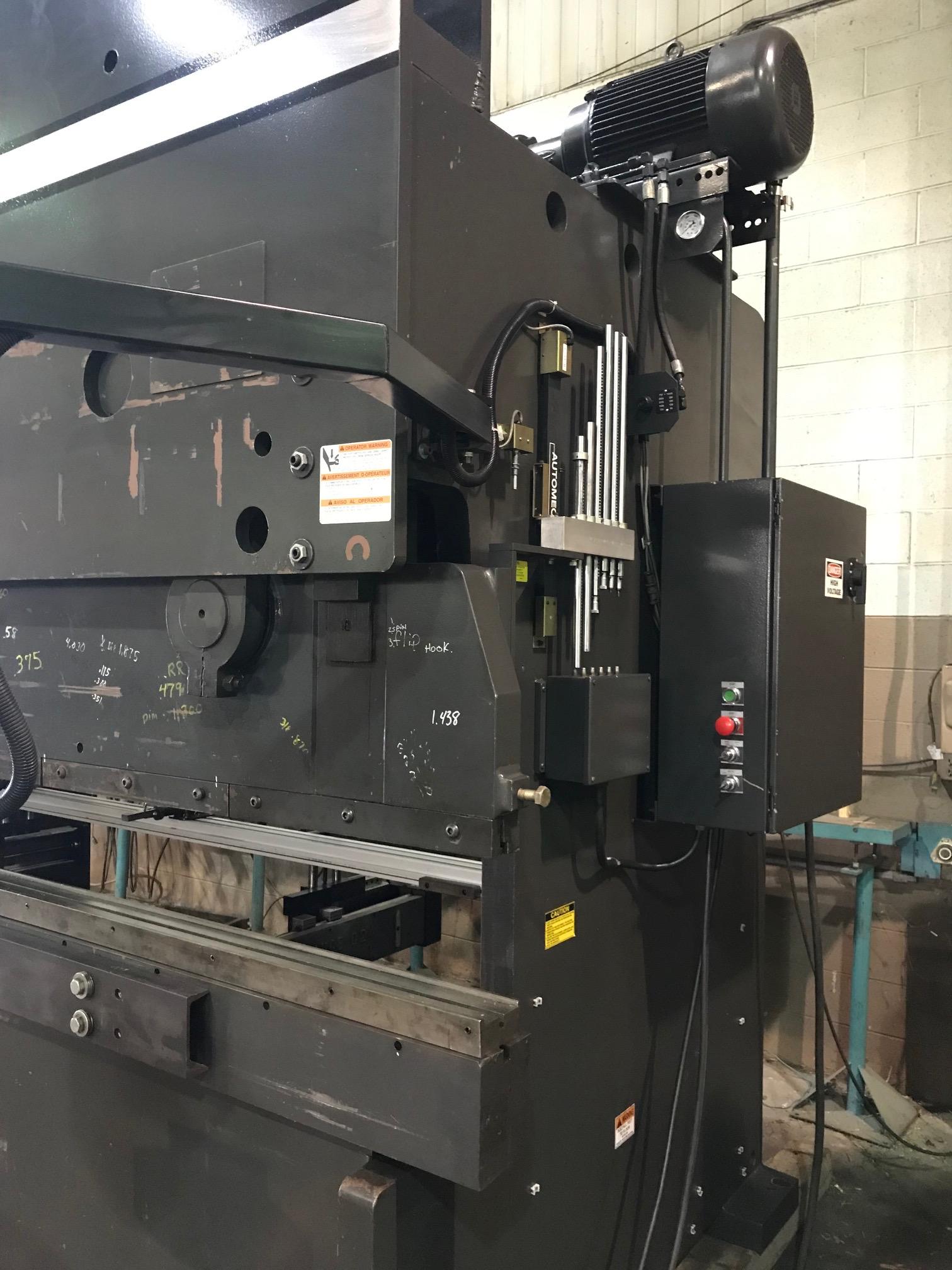 250 Ton X 12′ Standard AB 250-12 CNC Press Brake, 2012 - Automec CNC 300 Control - Image 6
