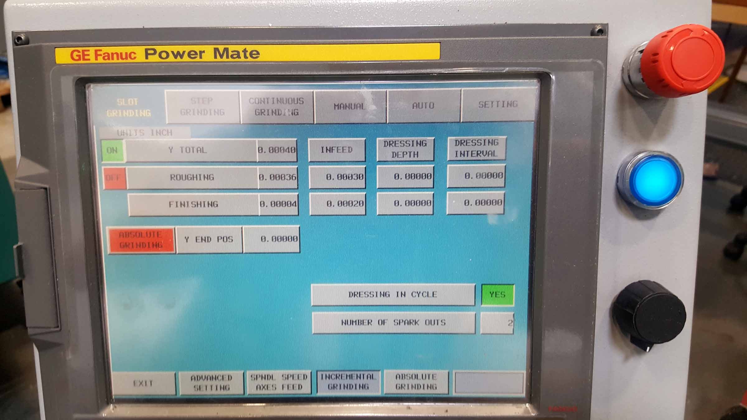 Jakobsen 1832 F CNC Surface Grinder, 2006 - Fanuc, Filter, Dresser & Tooling - Image 3