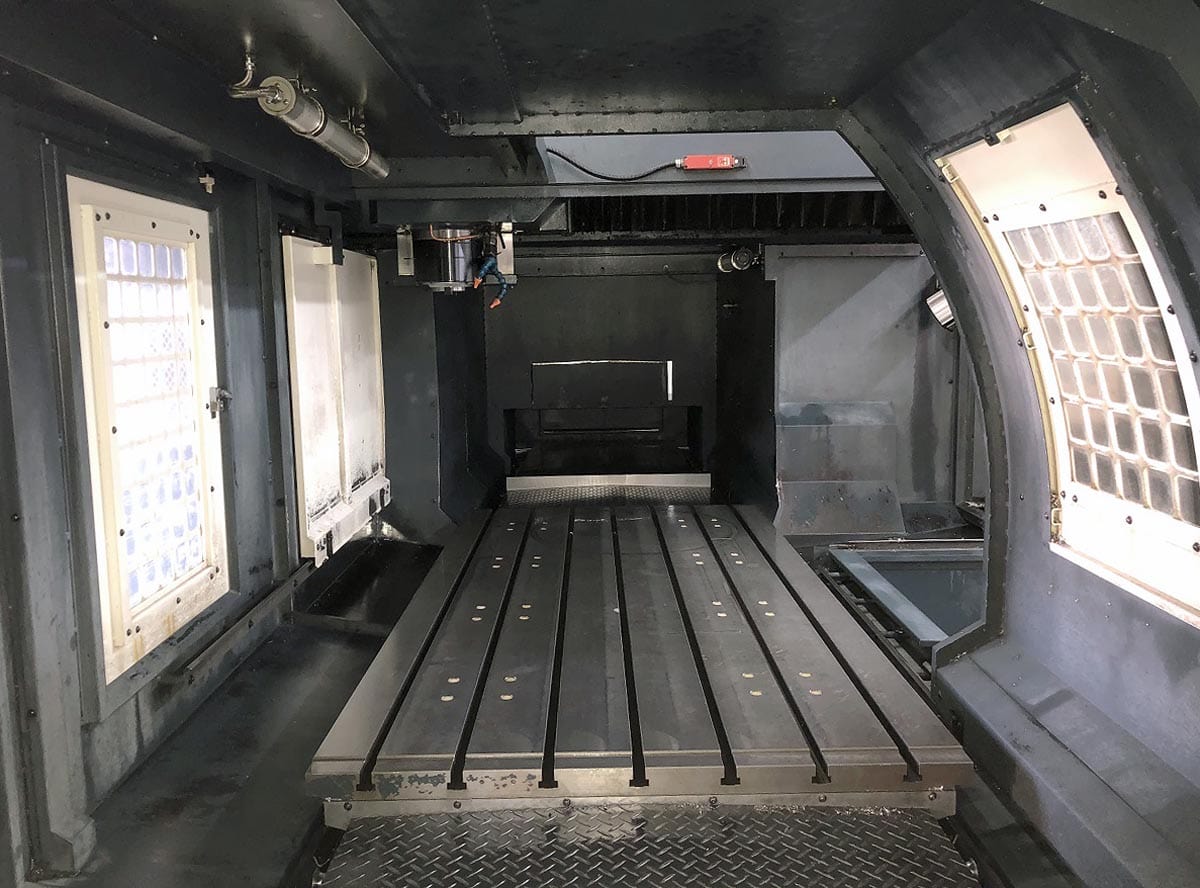 Johnford DMC-2100H CNC Bridge Mill, 2004 - Fanuc, 4th Axis, 5 Axis Ready - Image 12