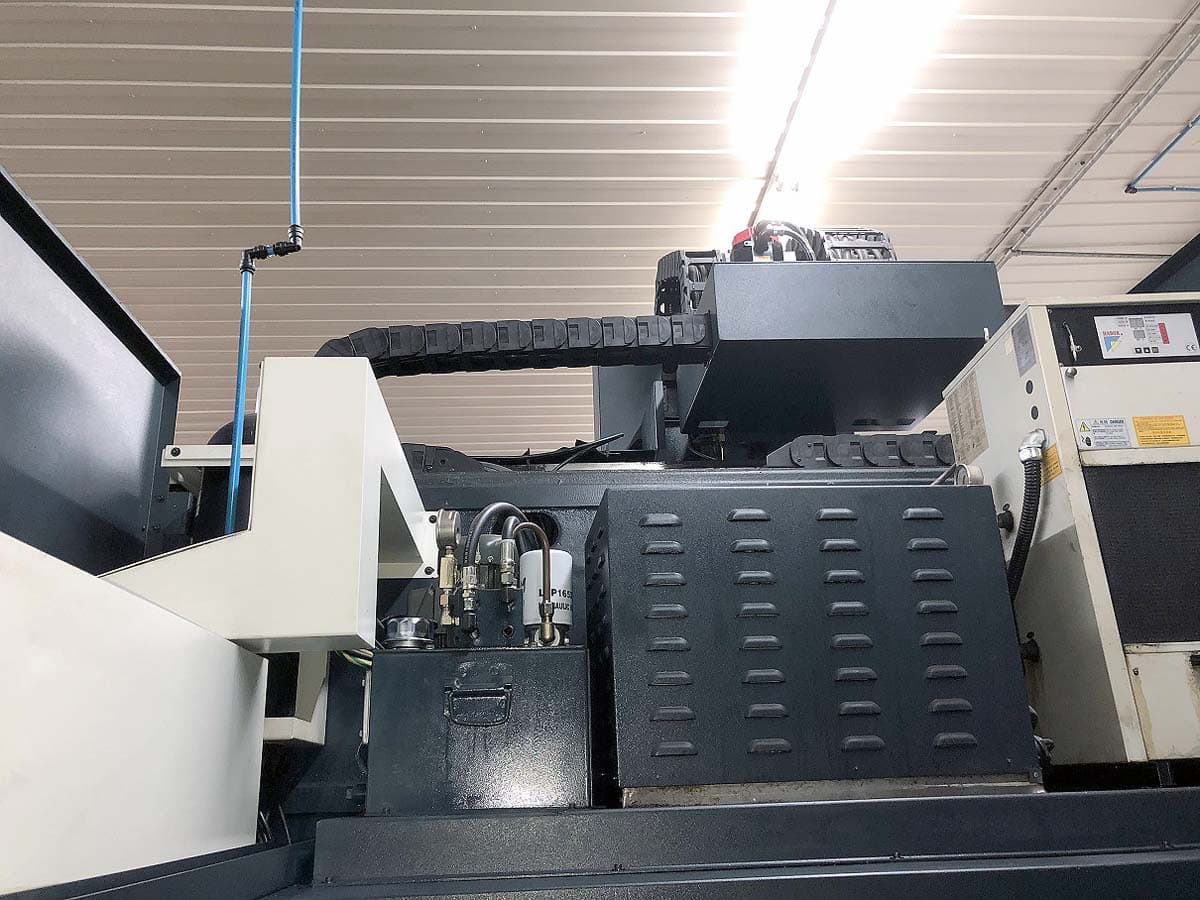 Johnford DMC-2100H CNC Bridge Mill, 2004 - Fanuc, 4th Axis, 5 Axis Ready - Image 5