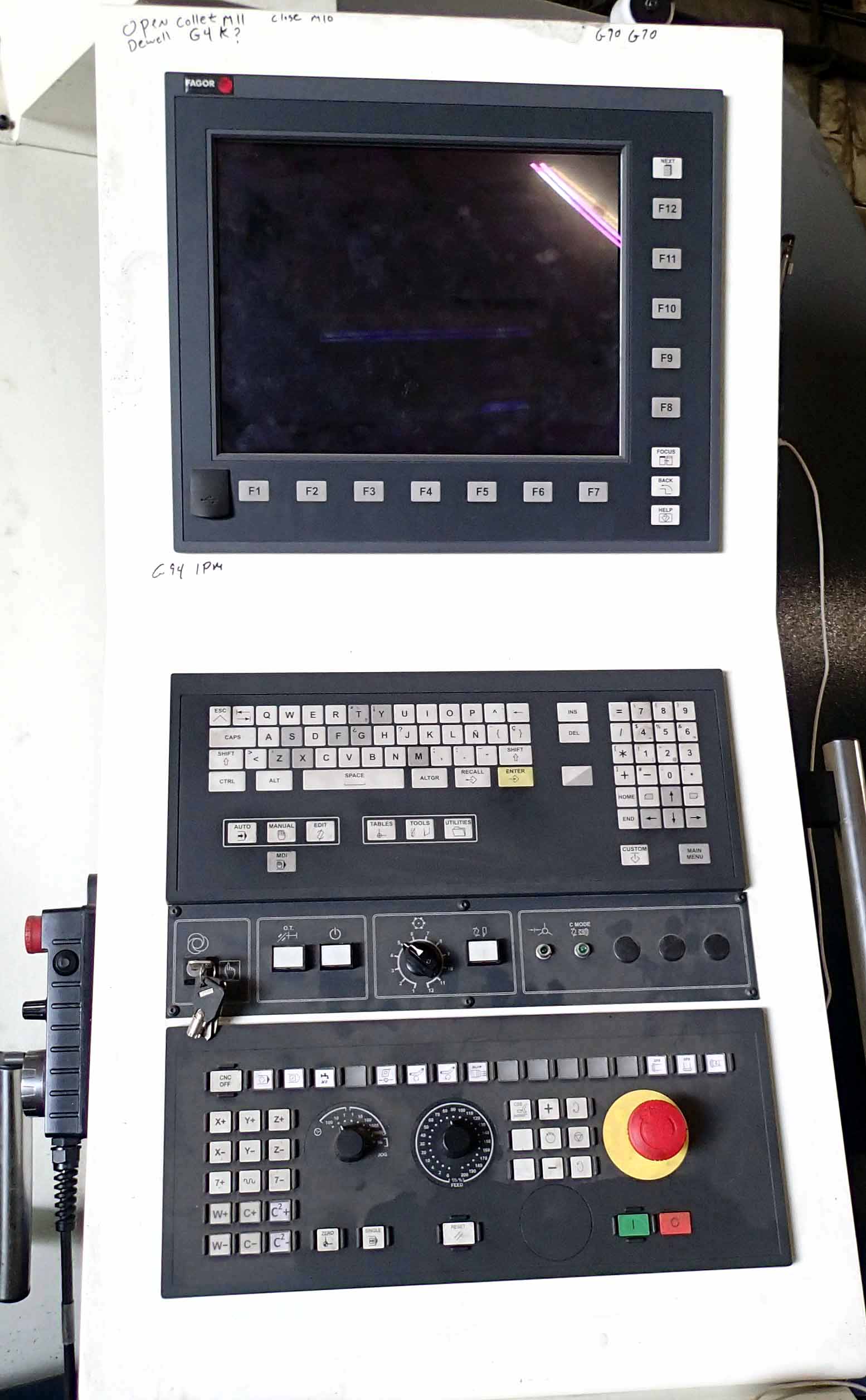Johnford SL-500A CNC Turning Center Lathe, 2018- Y Axis, Live Tools, 4" Bar, Sub Spindle, 12’ Bar Feeder - Image 3