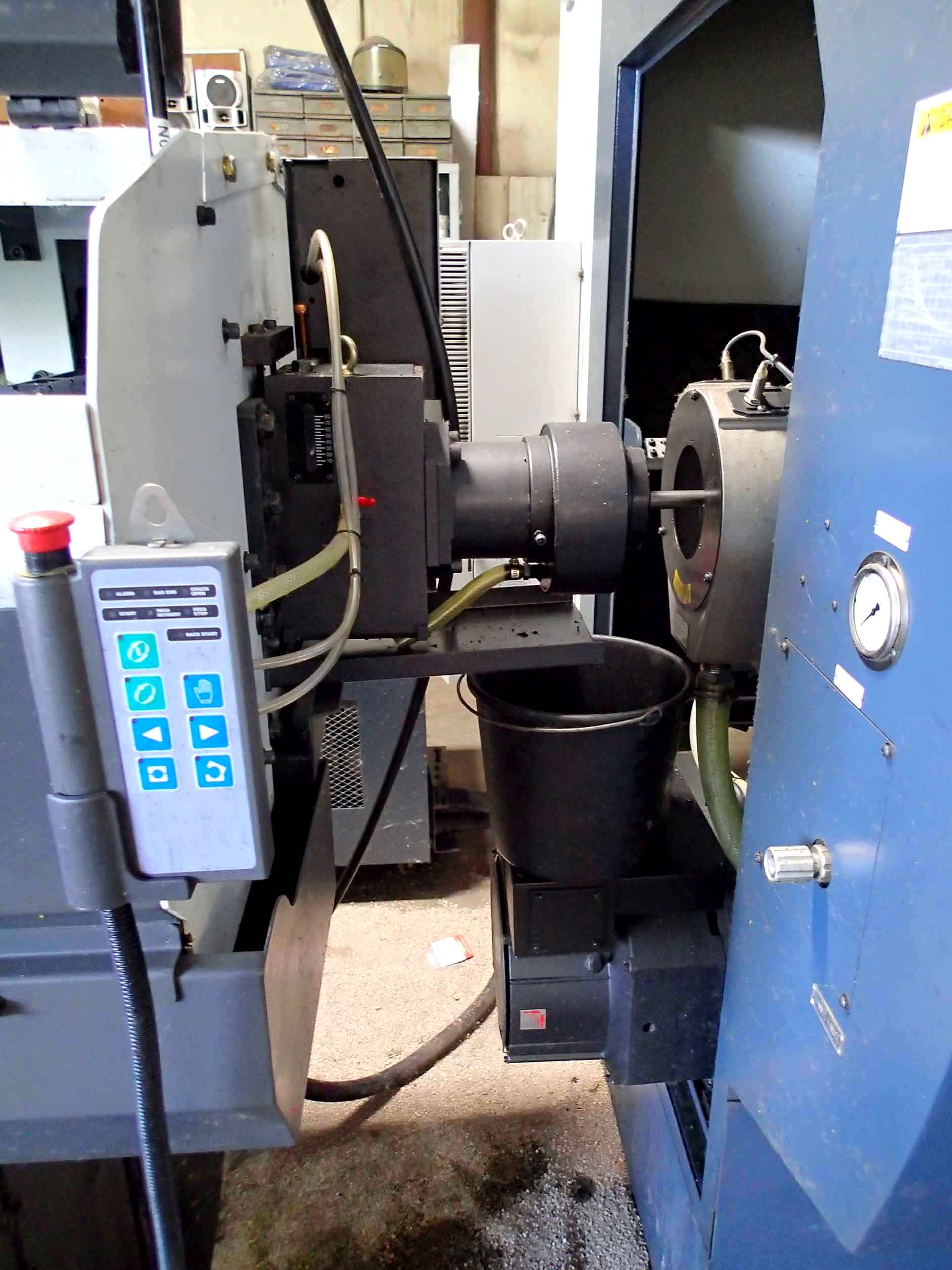 Johnford SL-500A CNC Turning Center Lathe, 2018- Y Axis, Live Tools, 4" Bar, Sub Spindle, 12’ Bar Feeder - Image 6