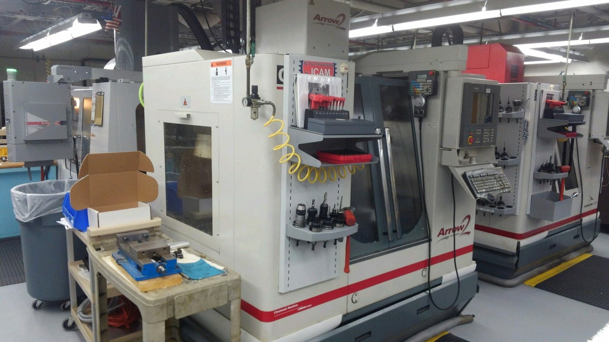 Cincinnati Arrow 2 500 EKK CNC VMC, 2000 - Acramatic A2100 - Image 2