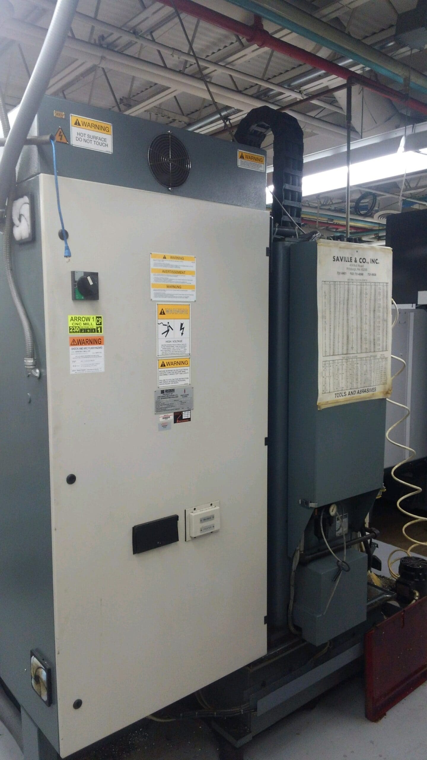 Cincinnati Milacron Arrow 500, 1997 - Siemens, Known Issue - Image 5