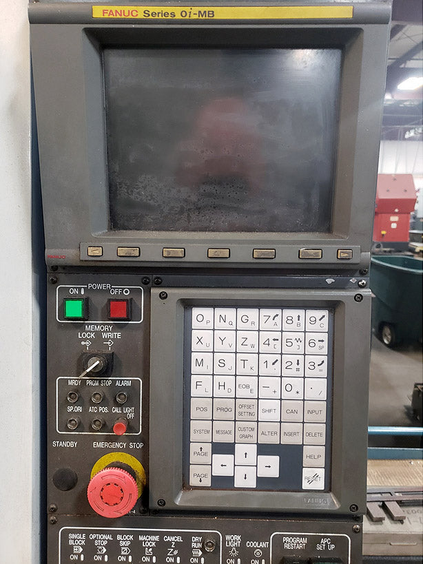 Kia Center V25P Vertical Machining Center, 2004- Fanuc, 2 Pallet, 12K Spindle - Image 4