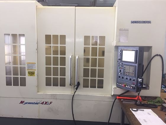 Kitamura Mycenter 4xiF w/ Fanuc 16iMB, 2003