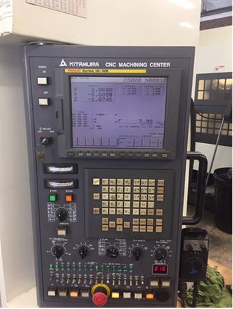 Kitamura Mycenter 4xiF VMC, 2003 - Fanuc 16iMB Control - Image 2