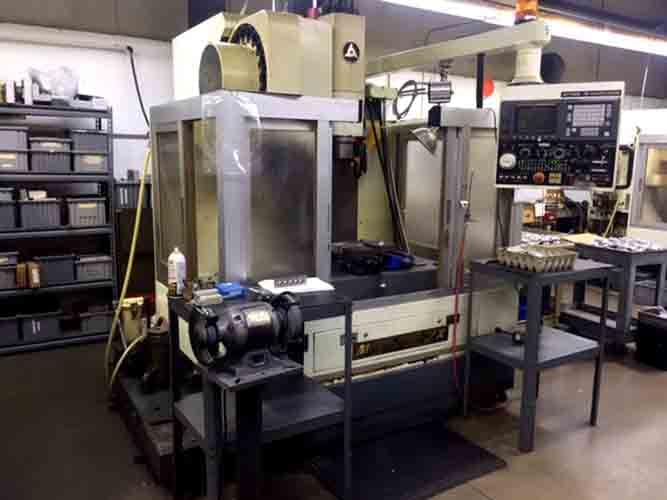 Kitamura MyCenter 2X VMC, 1991- Fanuc O-M Control