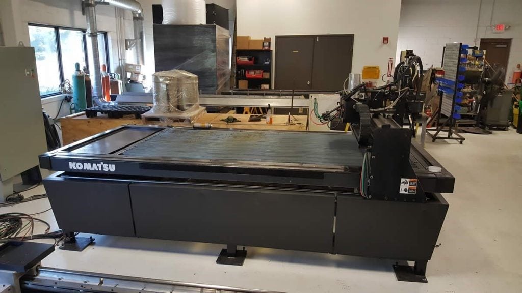 4' X 8' Komatsu Rasor Plasma Table KCR-0448, Refurbished 2020 - Image 2