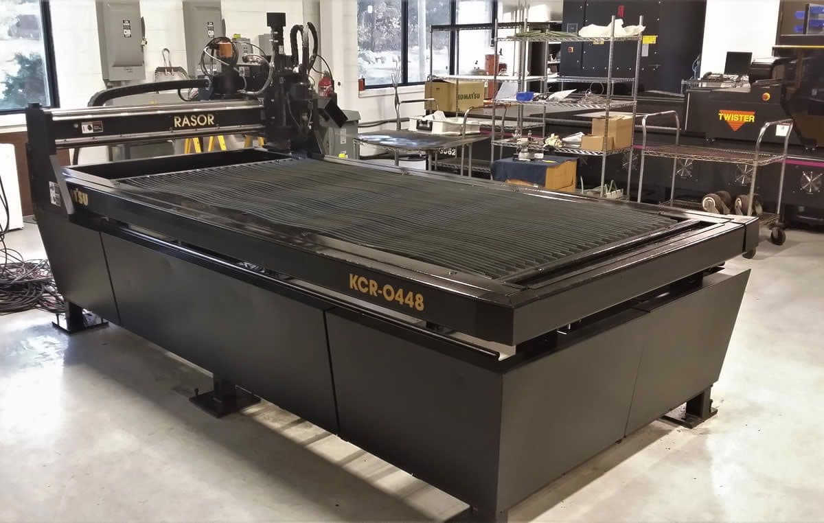 4' X 8' Komatsu Rasor Plasma Table KCR-0448, Refurbished 2020