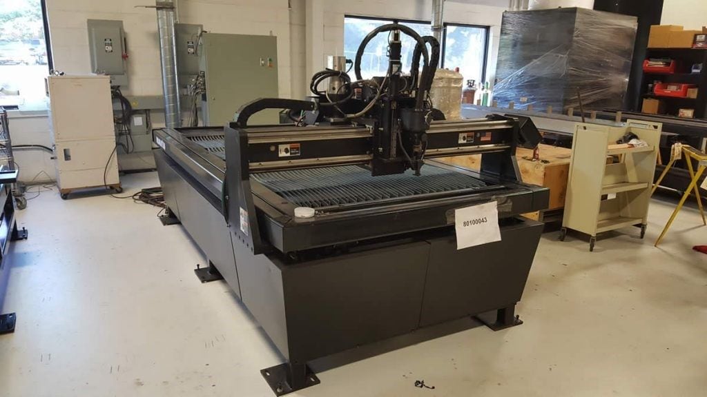 4' X 8' Komatsu Rasor Plasma Table KCR-0448, Refurbished 2020 - Image 3