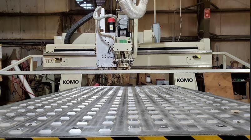 Komo VR 508 MACH ONE CNC Router, 2002
