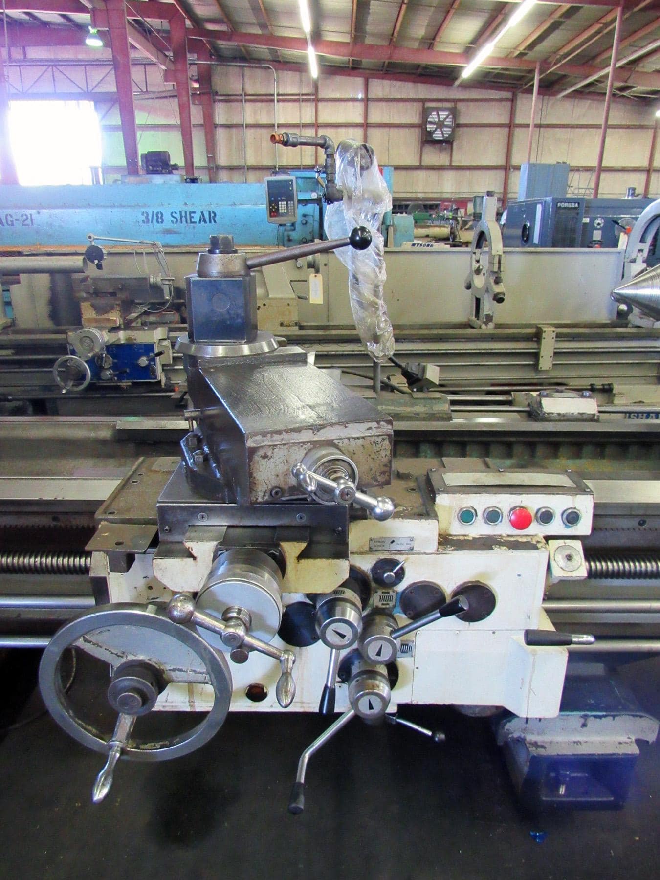 32" X 118" Kuraki LC-403 30 Hollow Spindle Lathe, 1978 - With 12.5" Spindle Bore - Image 7