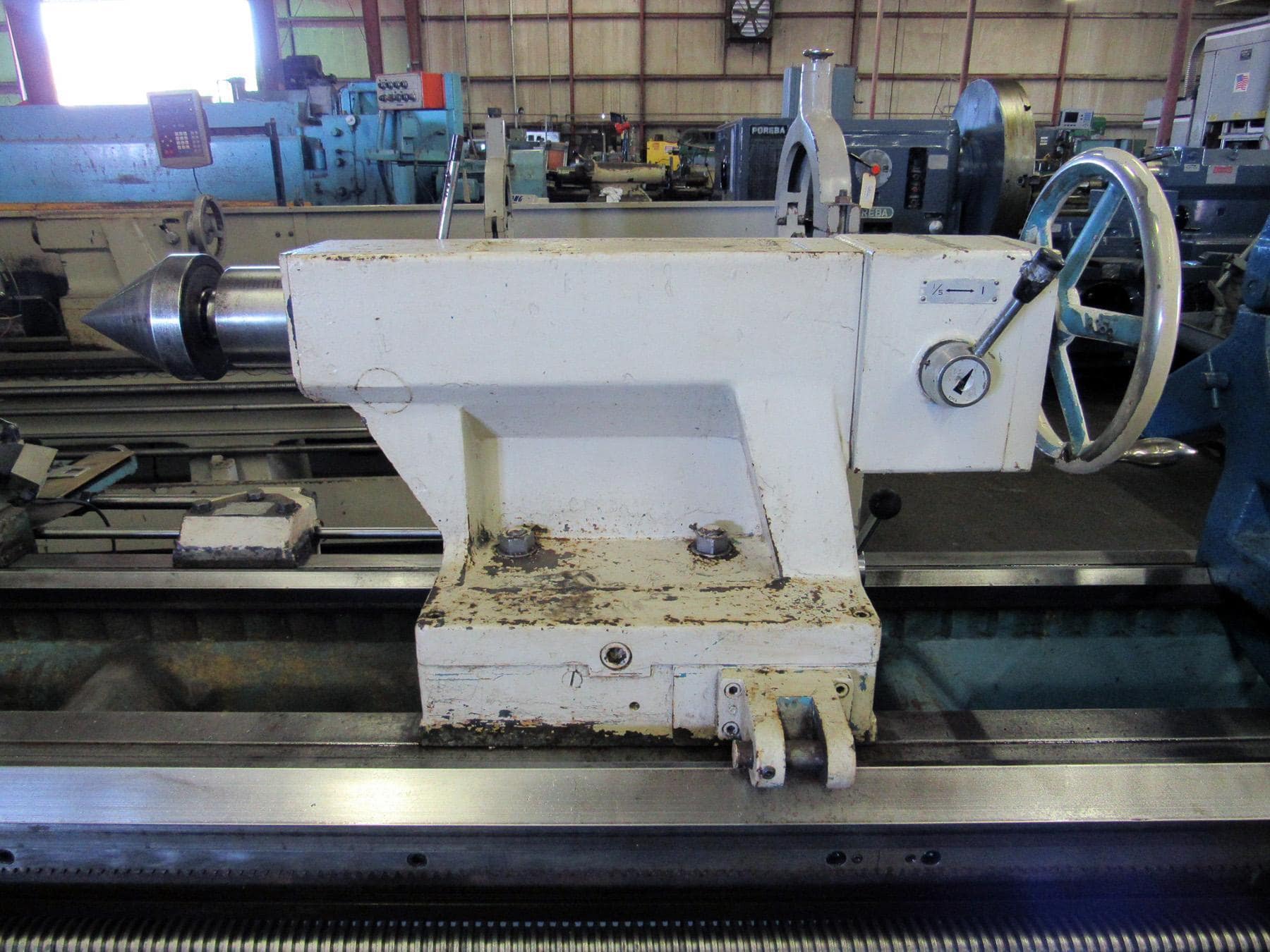32" X 118" Kuraki LC-403 30 Hollow Spindle Lathe, 1978 - With 12.5" Spindle Bore - Image 8