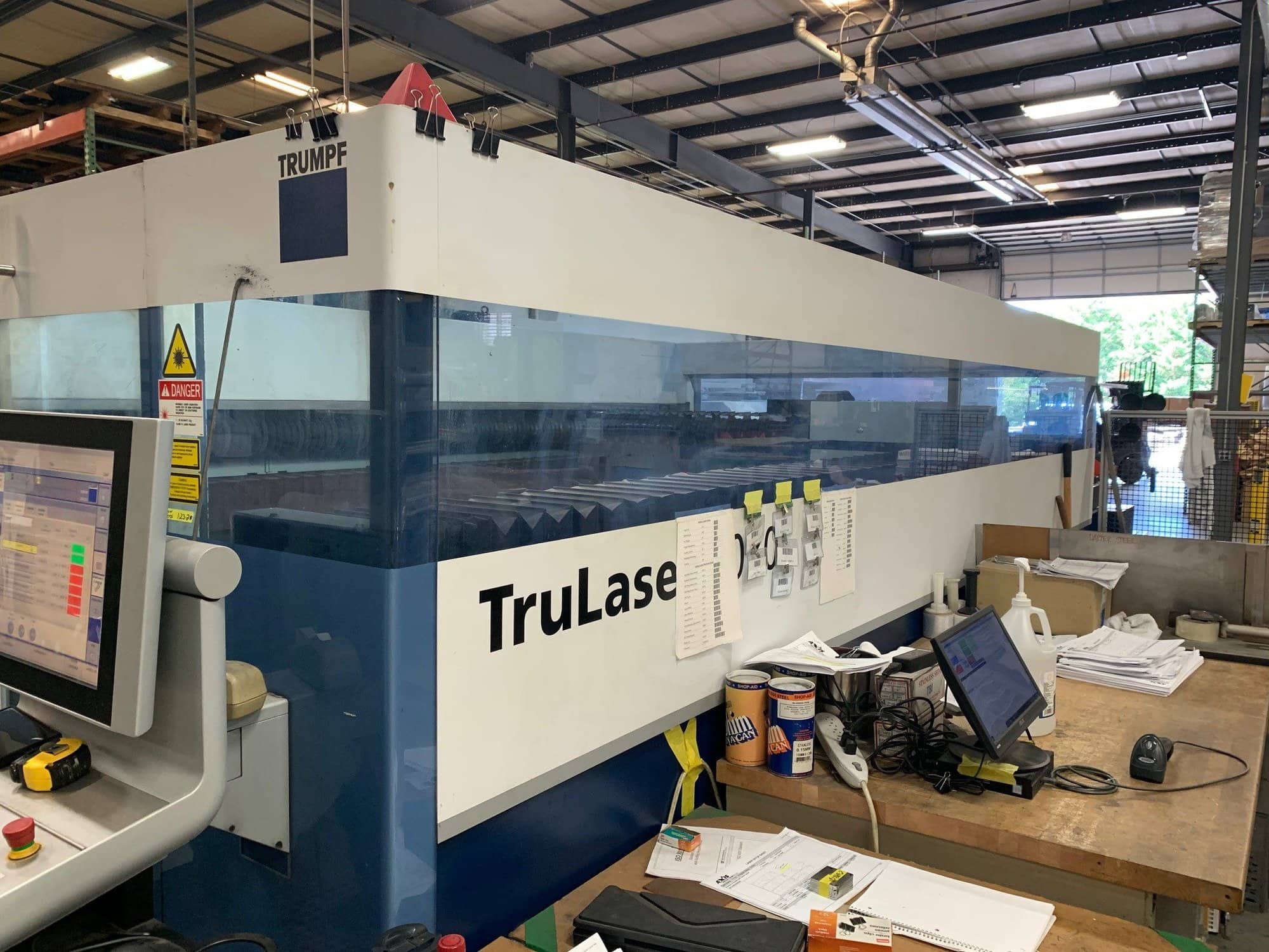 5000 Watt Trumpf 3030 L20 CO2 Laser, 2011-5'x10', Liftmaster - Image 3
