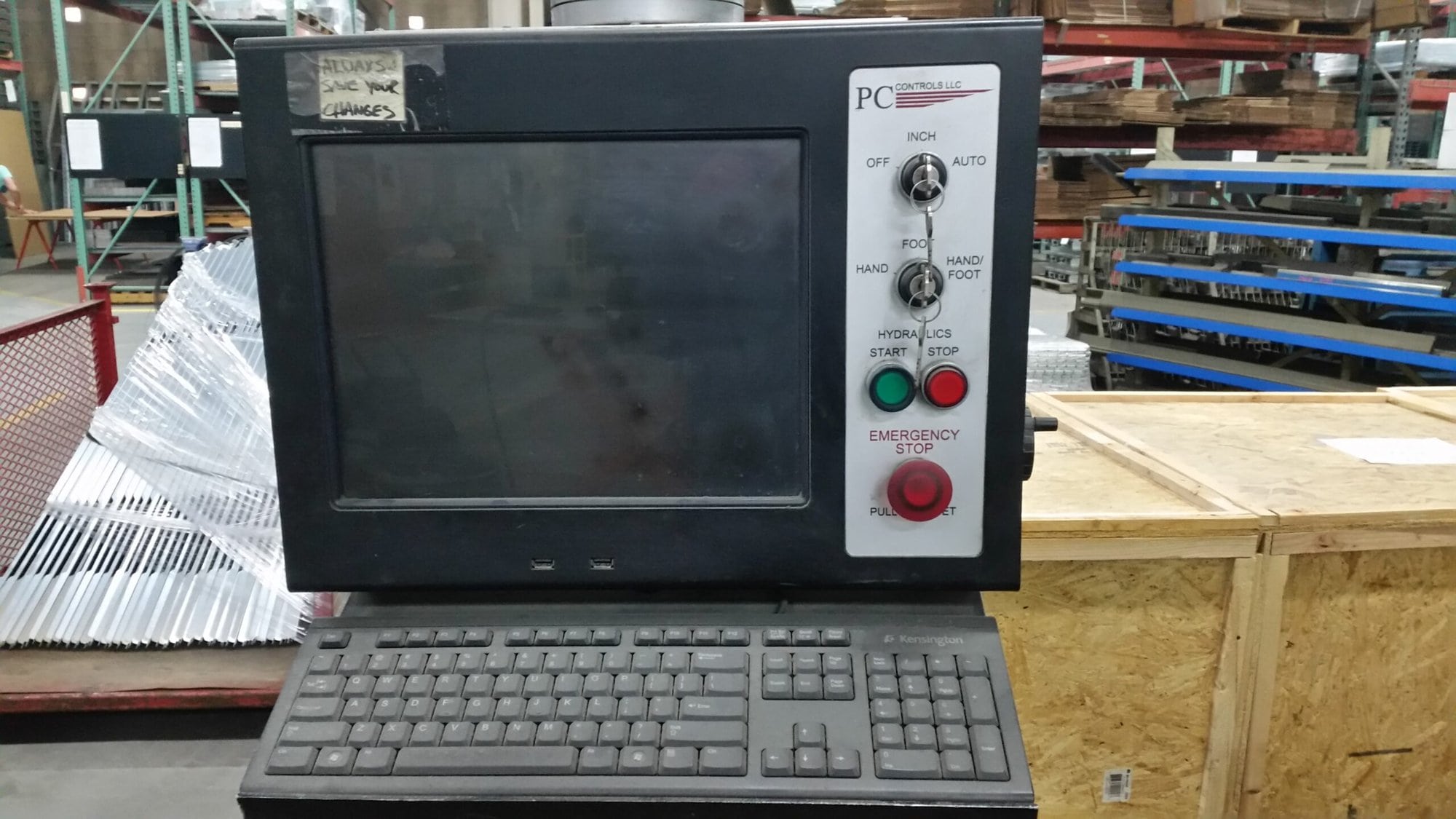 150 Ton X 10' LVD 150 BH 10 CAD CNC Press Brake, 1998 - 4 Axis Back Gauge - Image 4