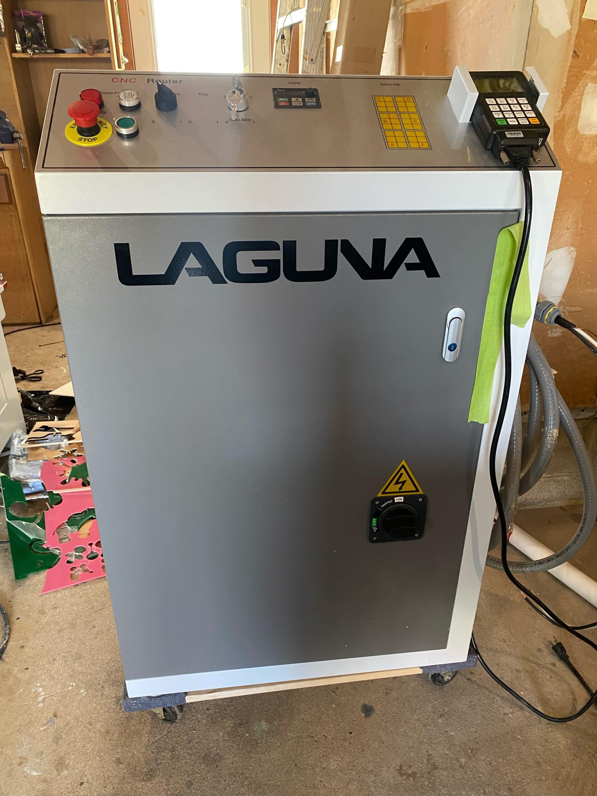 4' x 4' Laguna MCNC Swift CNC Router, 2020- 24K Spindle, 10HP Vacuum - Image 6