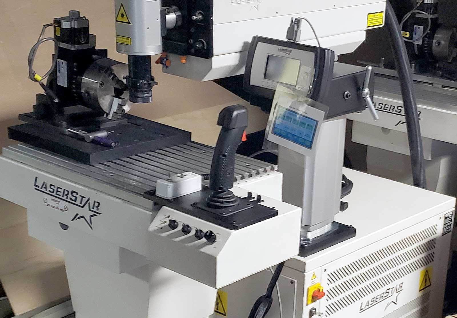 LaserStar Fiber Laser Welder Model 514-886-450-1-120, 2018 - 450 Watts, Trinocular Scope, Camera, Rotary Chuck - Image 5