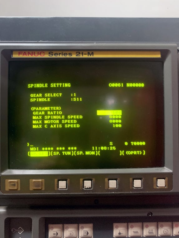 Leadwell V-25 Vertical Machining Center, 1998 - Fanuc 21-M, Video - Image 6