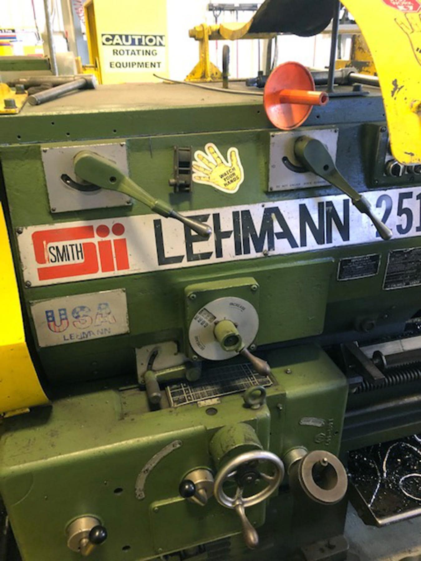 LEHMANN 27" X 120" MODEL 2516 HOLLOW SPINDLE LATHE WITH 12" SPINDLE BORE - Image 4